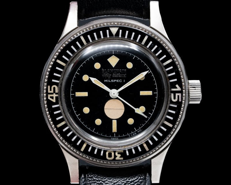 Blancpain Fifty Fathoms Milspec 1 “Demolition” Civilian 1960s RARE Serial #208044