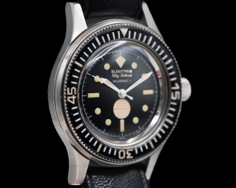 Blancpain Fifty Fathoms Milspec 1 “Demolition” Civilian 1960s RARE Serial #208044