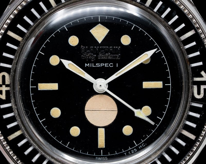 Blancpain Fifty Fathoms Milspec 1 “Demolition” Civilian 1960s RARE Serial #208044