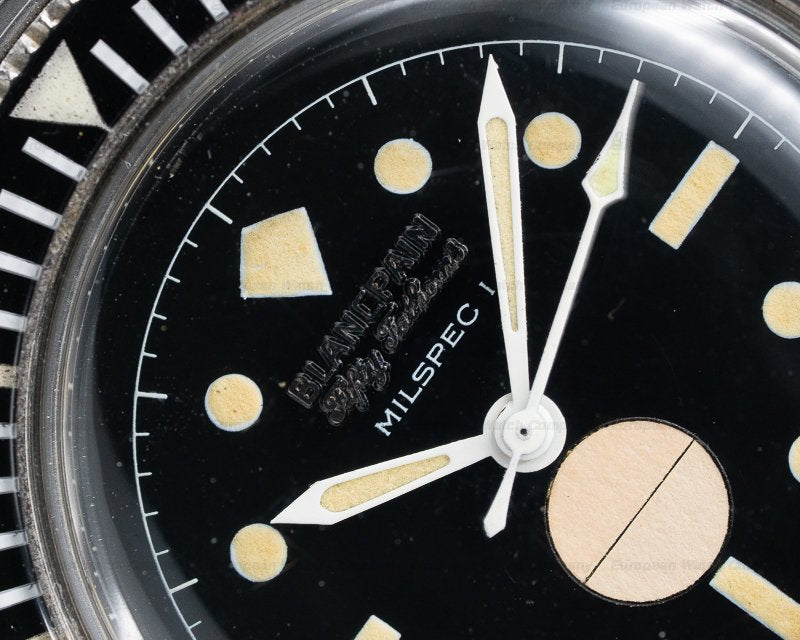 Blancpain Fifty Fathoms Milspec 1 “Demolition” Civilian 1960s RARE Serial #208044