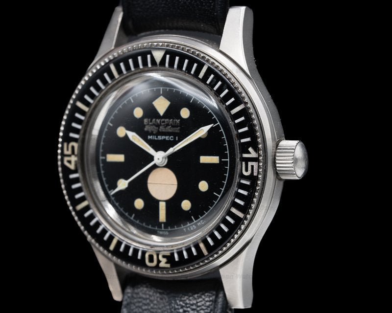 Blancpain Fifty Fathoms Milspec 1 “Demolition” Civilian 1960s RARE Serial #208044