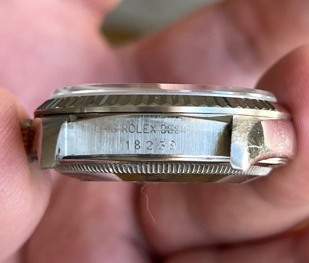 Rolex Ref 18239 Day-Date 36 mm White Gold Circa 1990, Excellent Condition