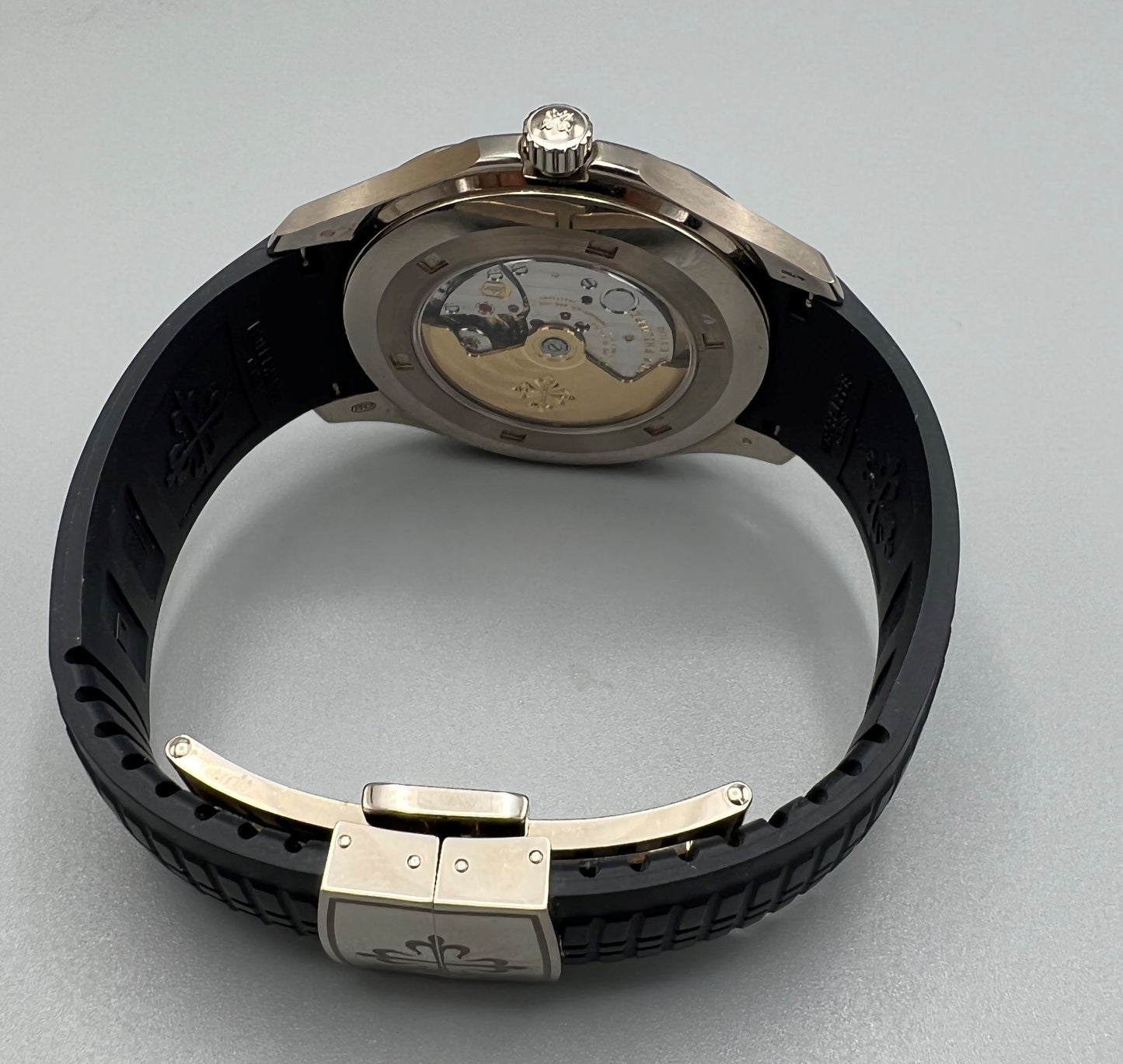 Patek Philippe Ref 5168G, Aquanaut Anniversary Model, Rare Unused full set, papers dated 2018