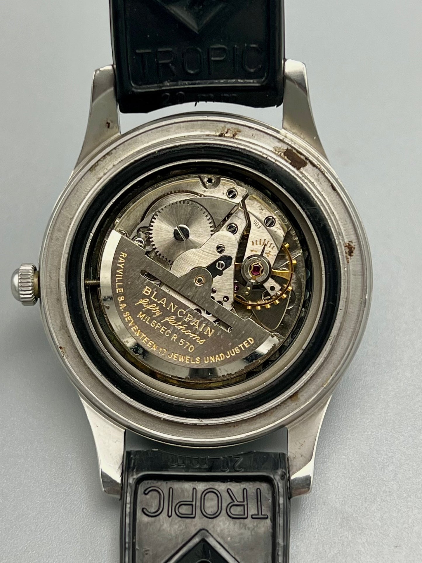 Blancpain Fifty Fathoms Milspec 1 Circa 1960 RARE Excellent Original Condition