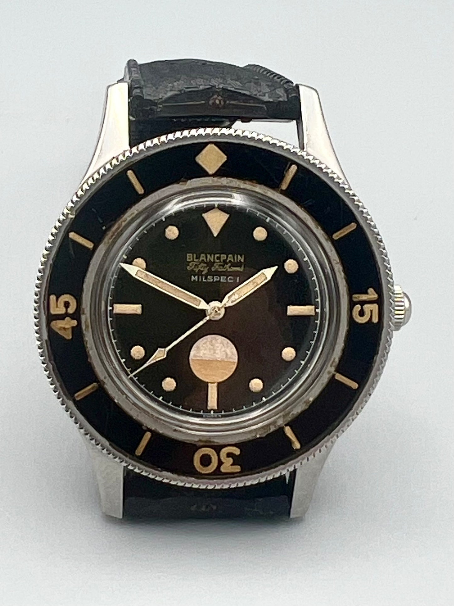 Blancpain Fifty Fathoms Milspec 1 Circa 1960 RARE Excellent Original Condition