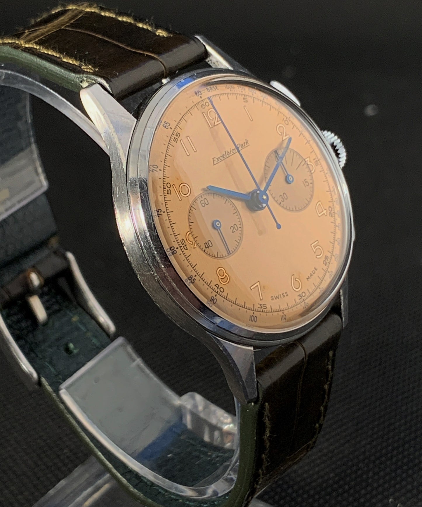 Excelsior Park Cal 40 EP Doctor’s Chronograph 1950s