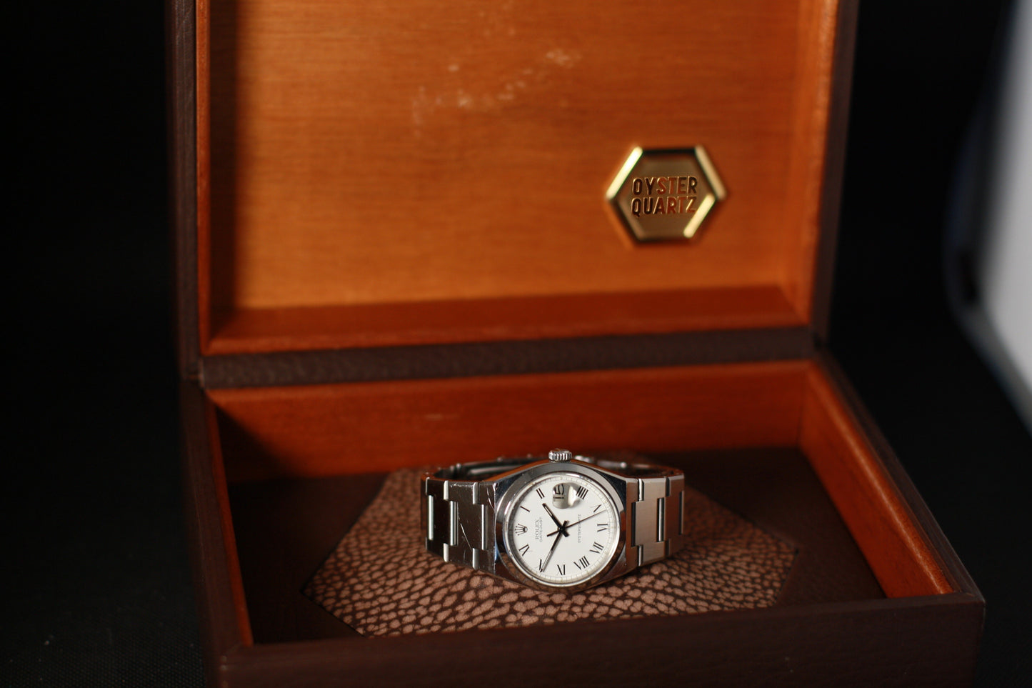 Rolex Ref 17000 Oyster Quartz Date-Just Ref 17000, 1978 Early Buckley Dial, Unpolished, RARE