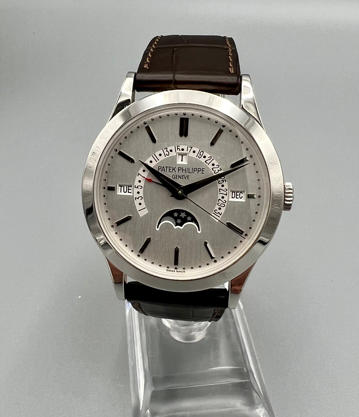 Patek Philippe Ref 5496P-001 Perpetual Calendar full set, superb condition, 2012