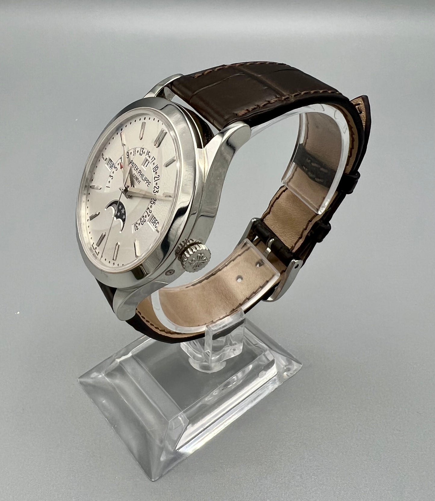 Patek Philippe Ref 5496P-001 Perpetual Calendar full set, superb condition, 2012