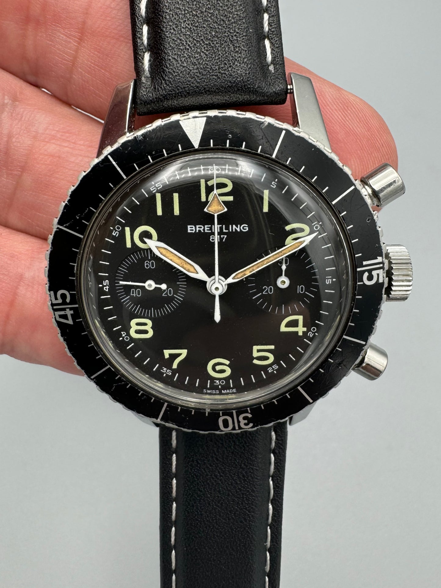 Breitling Ref 817 Co-Pilot, Italian Army Issue 1970s