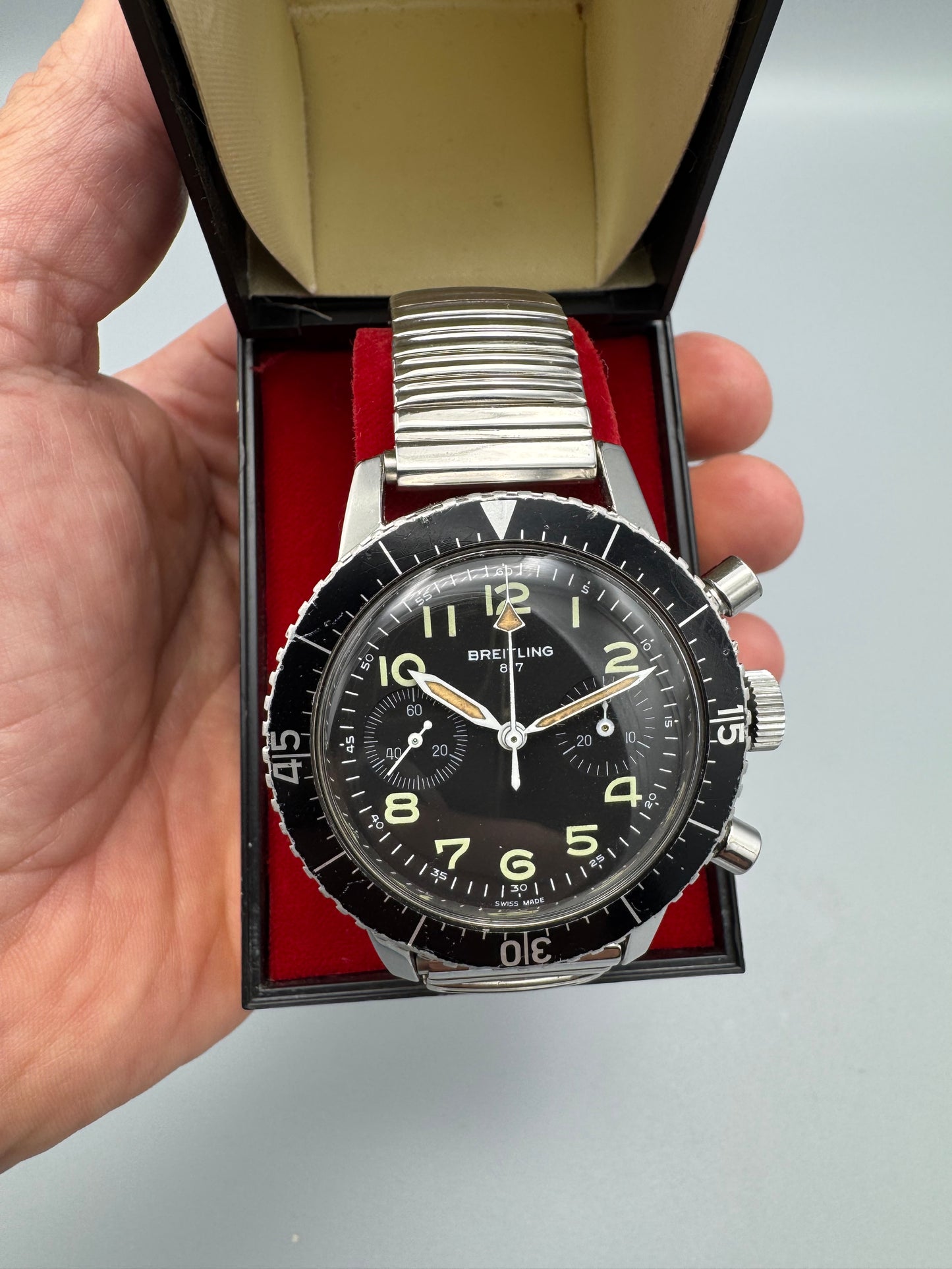 Breitling Ref 817 Co-Pilot, Italian Army Issue 1970s
