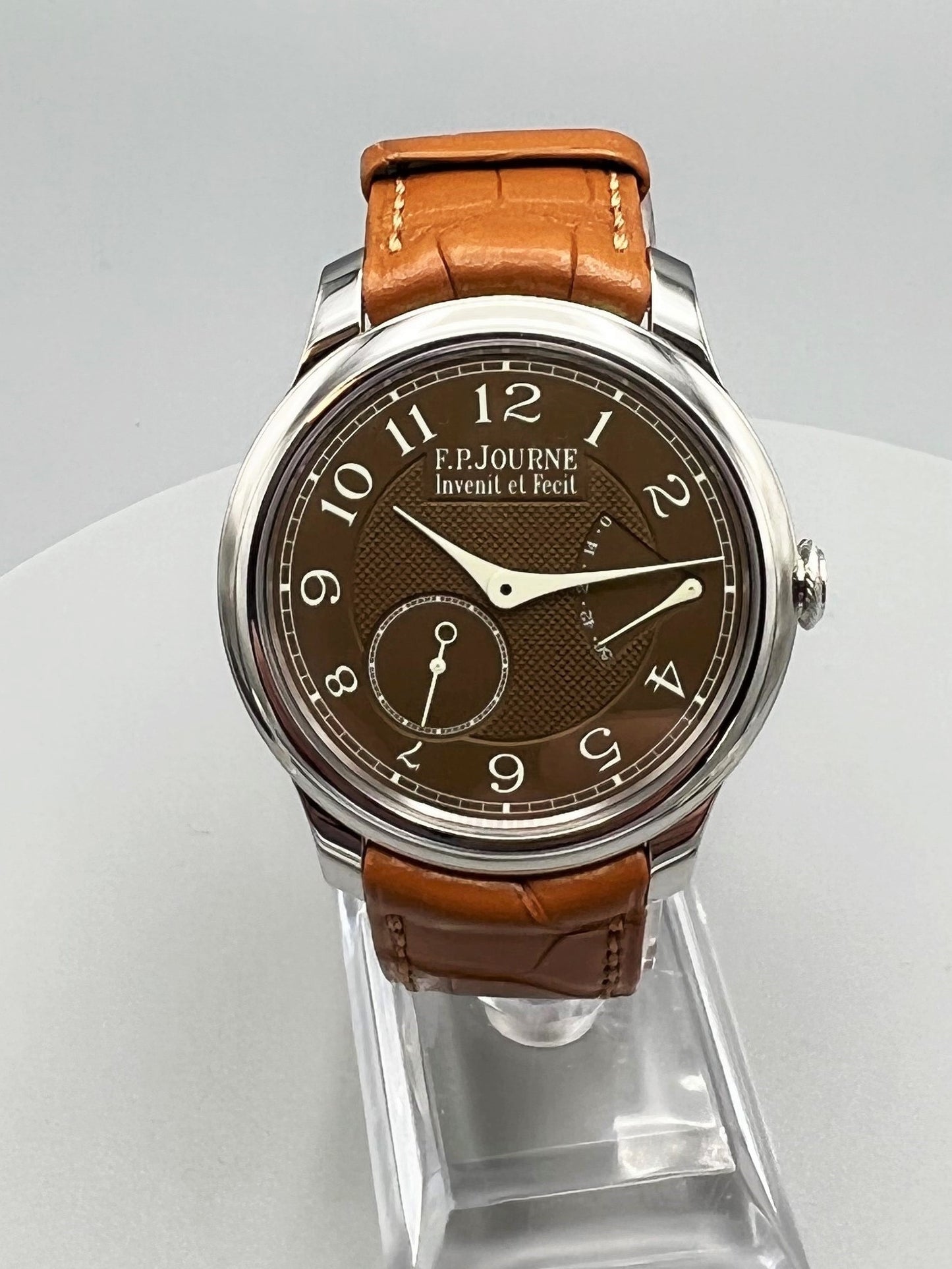 FP Journe Chronomètre Souveraine Rare Havana Dial 2022, 40mm, Brand New, Full Set