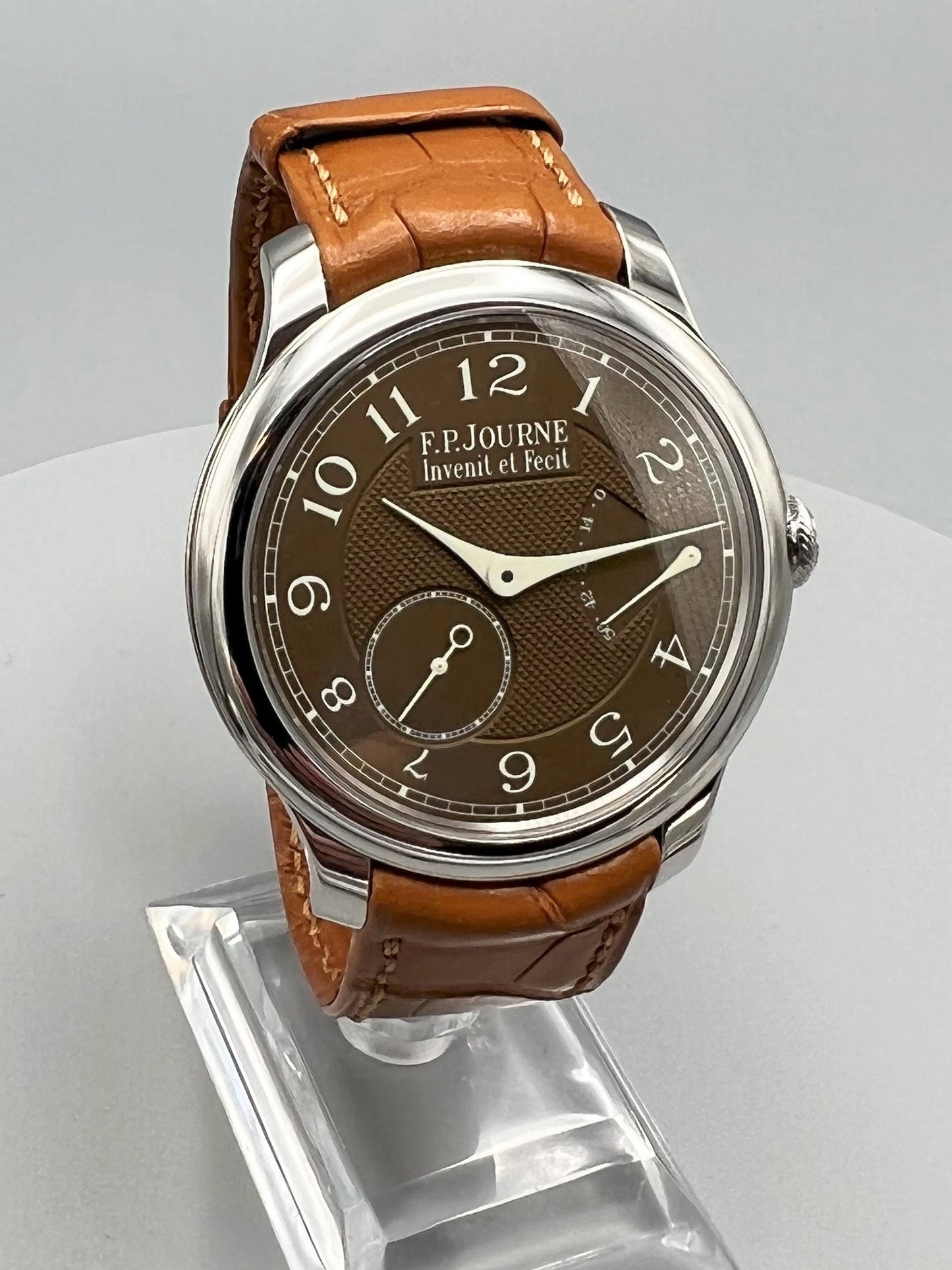 FP Journe Chronomètre Souveraine Rare Havana Dial 2022, 40mm, Brand New, Full Set