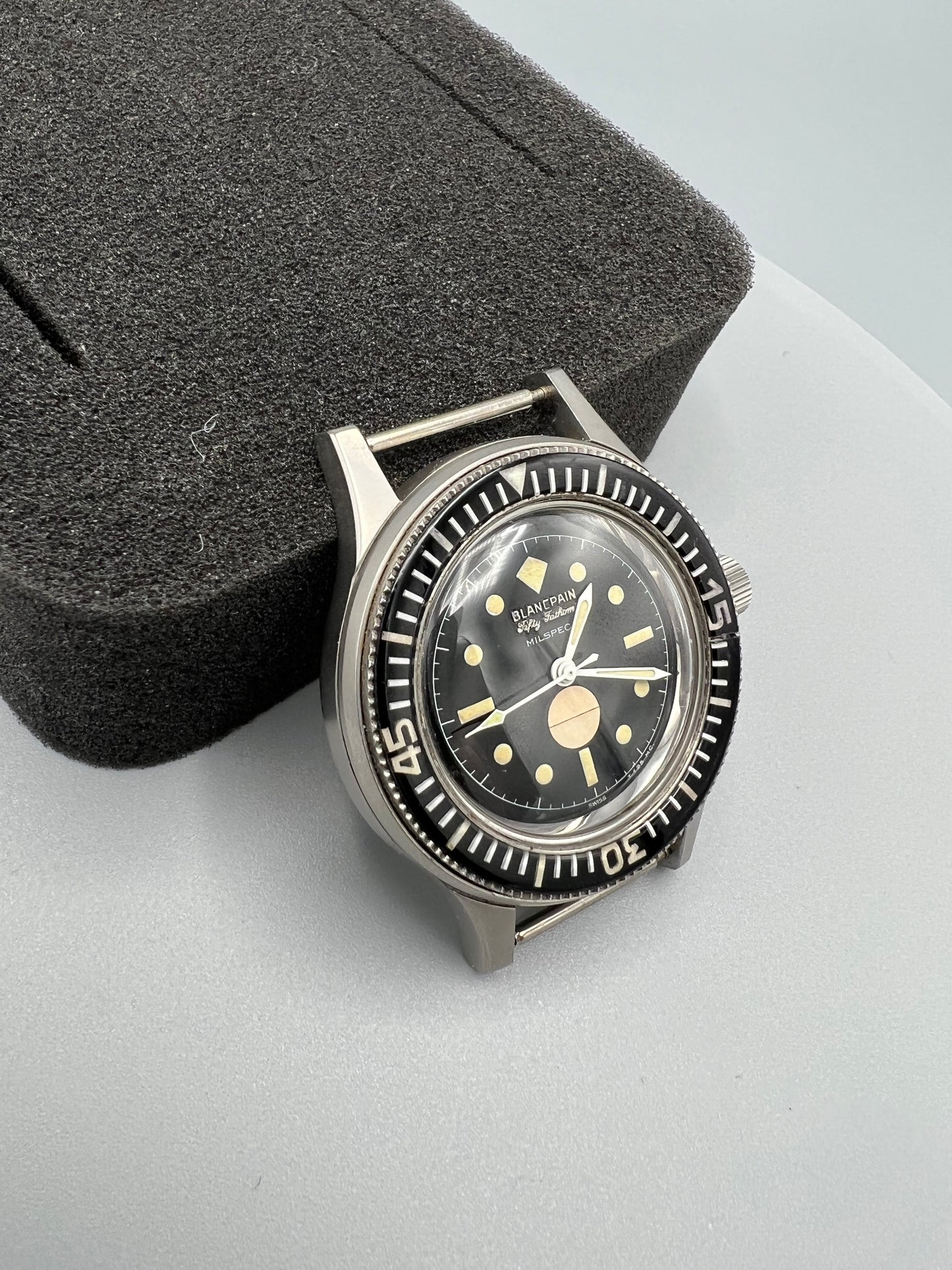 Blancpain Fifty Fathoms Milspec 1 “Demolition” Civilian 1960s RARE Serial #208044
