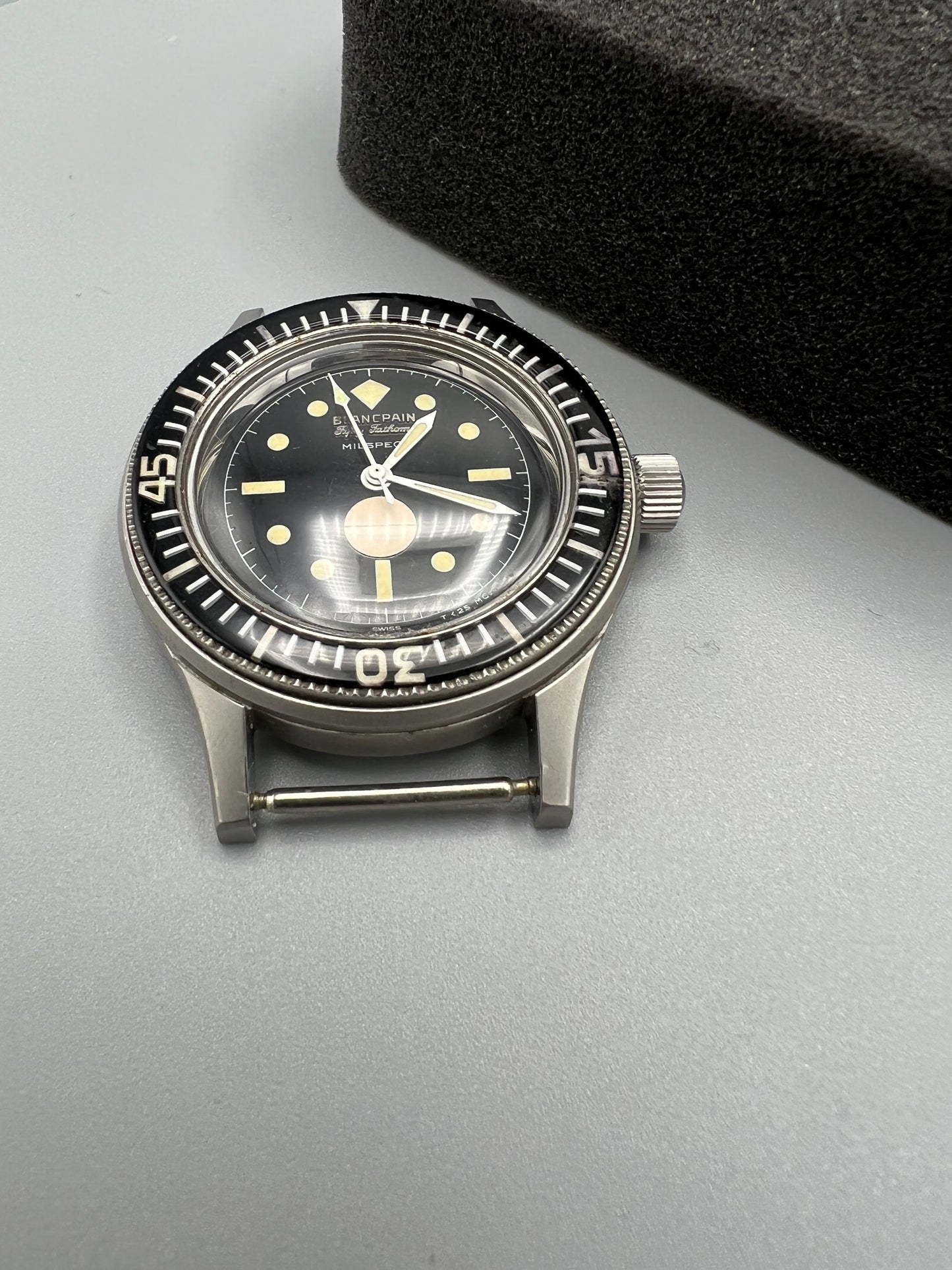 Blancpain Fifty Fathoms Milspec 1 “Demolition” Civilian 1960s RARE Serial #208044