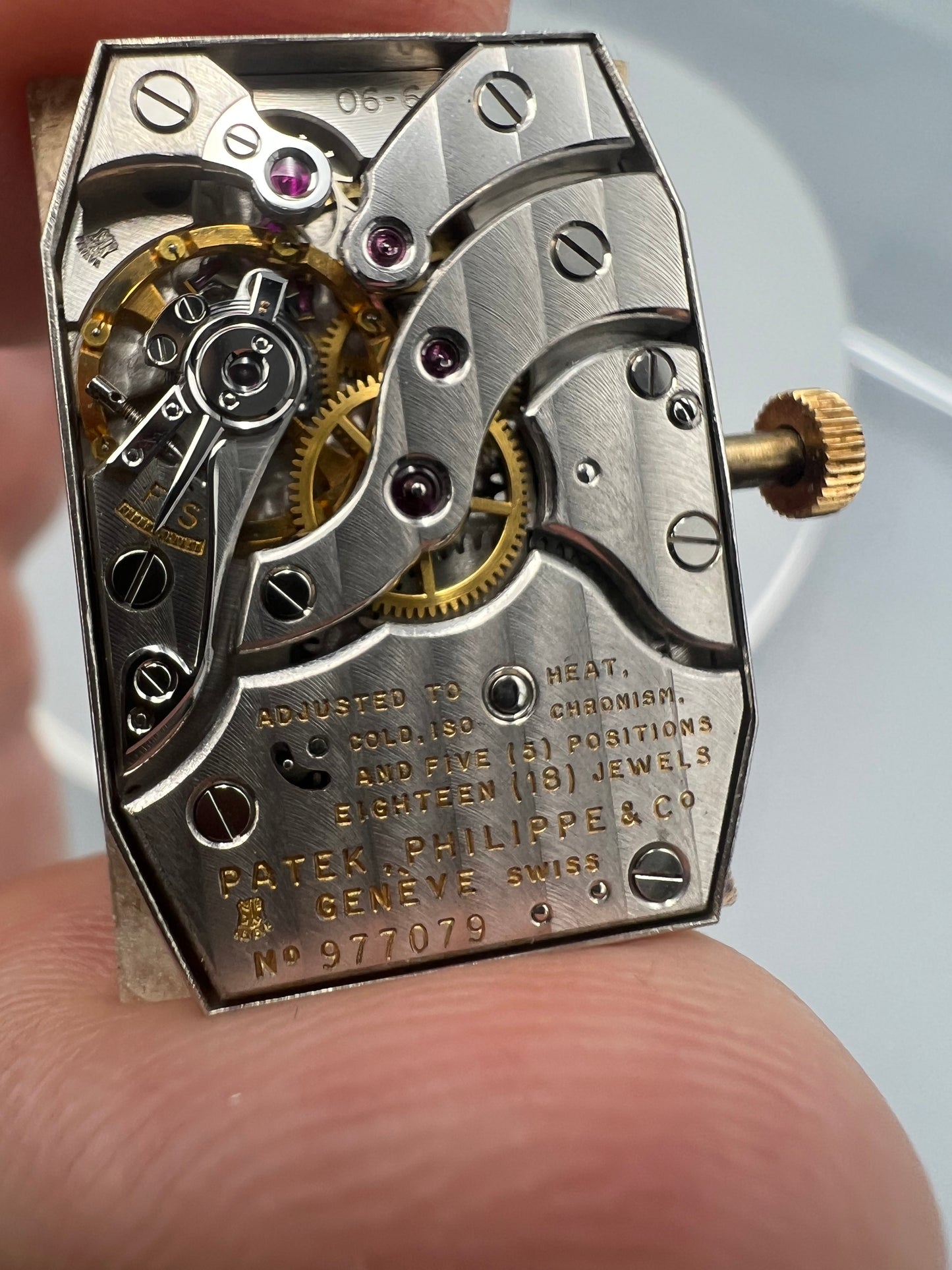Patek Philippe Ref 2554 J, Manta Ray, Rare, Exquisite Condition Circa 1950s