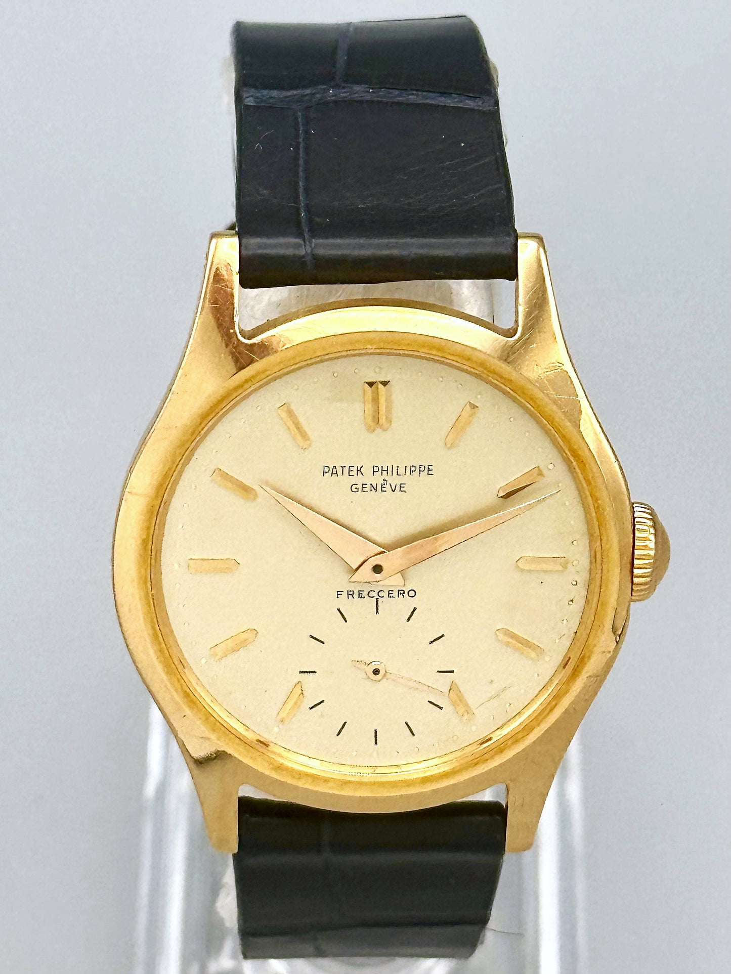 Patek Philippe Ref 565 Rose Calatrava Freccero Dial 1952 Extremely Rare