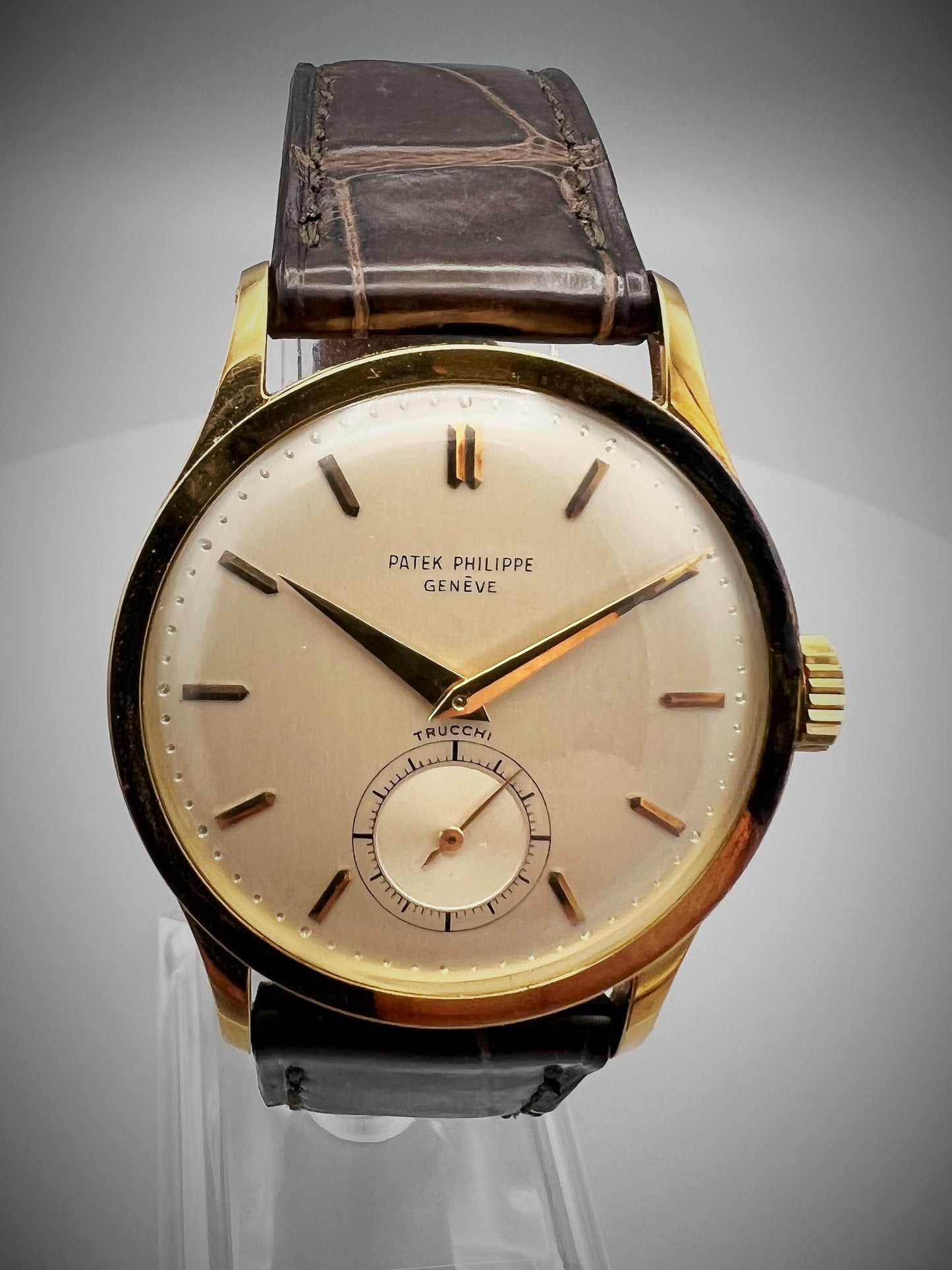 Patek Philippe Ref 570 Calatrava Trucchi Dial