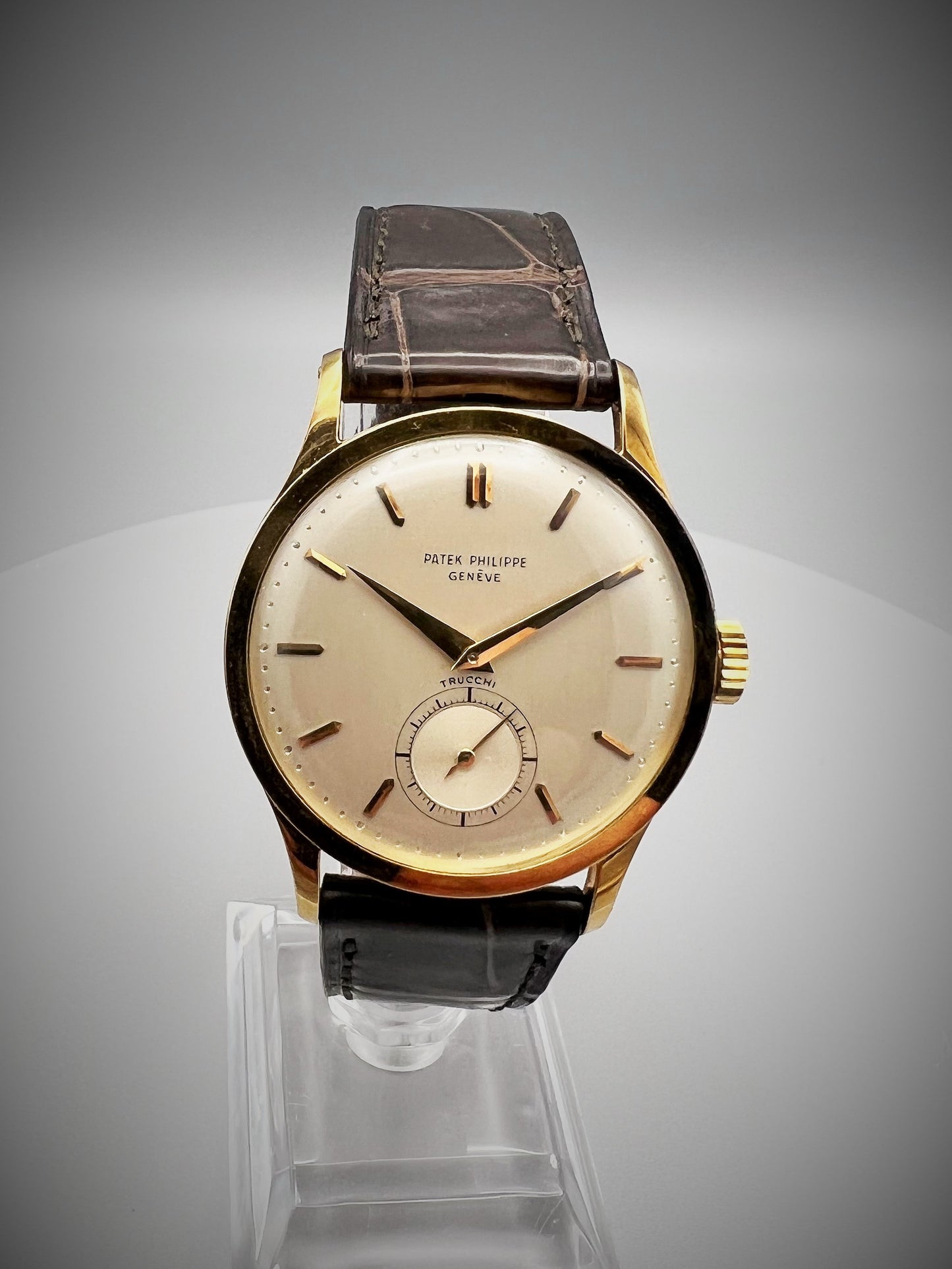 Patek Philippe Ref 570 Calatrava Trucchi Dial