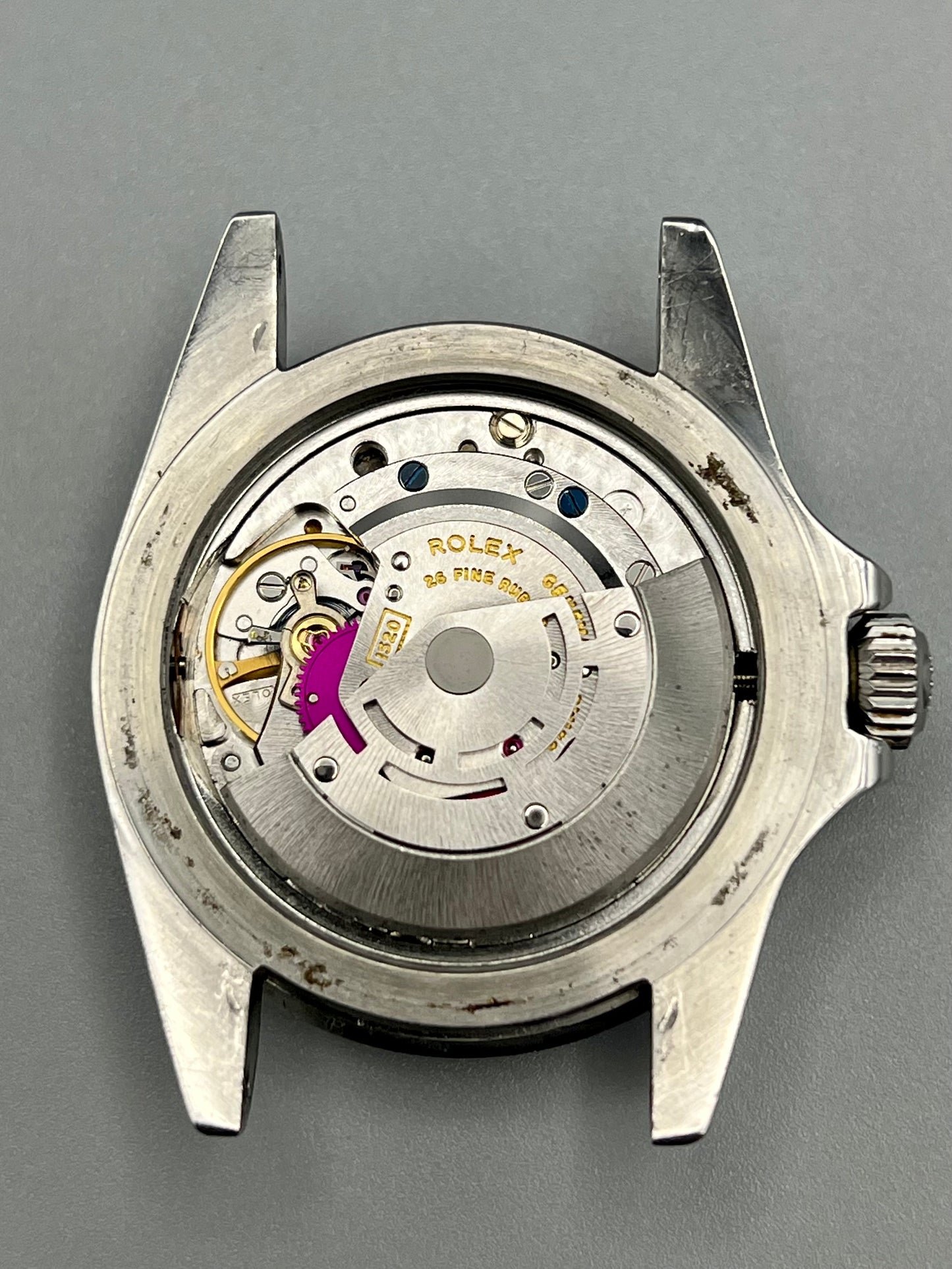 Rolex Ref 5513 Submariner COMEX, RARE early model, with helium escape valve, ghost bezel, 1971