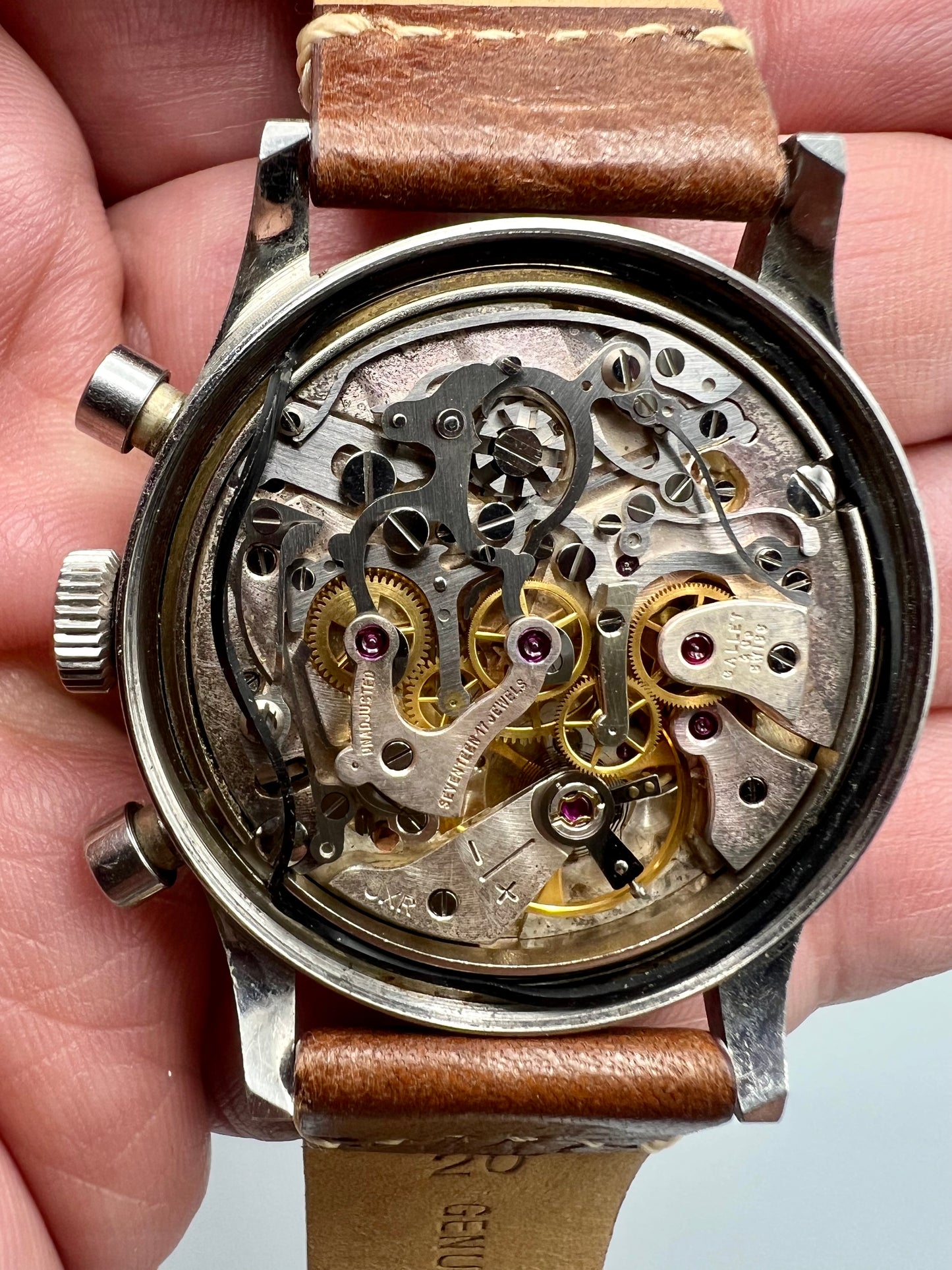 Gallet Multichron Decimal Chronograph, Rare and Excellent Condition, 1950s