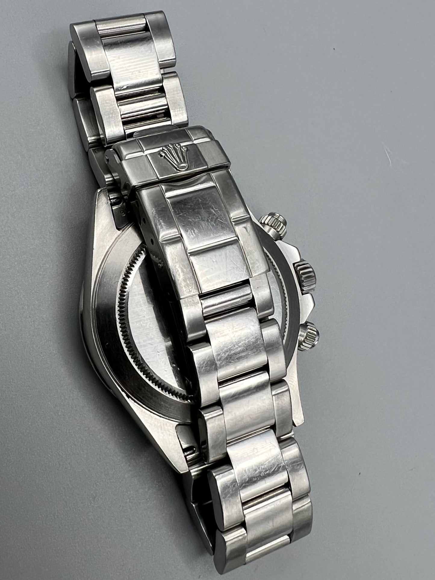 Rolex Ref 16520 Daytona – Patrizzi Dial – Full Set, Unpolished, Sold in 1996