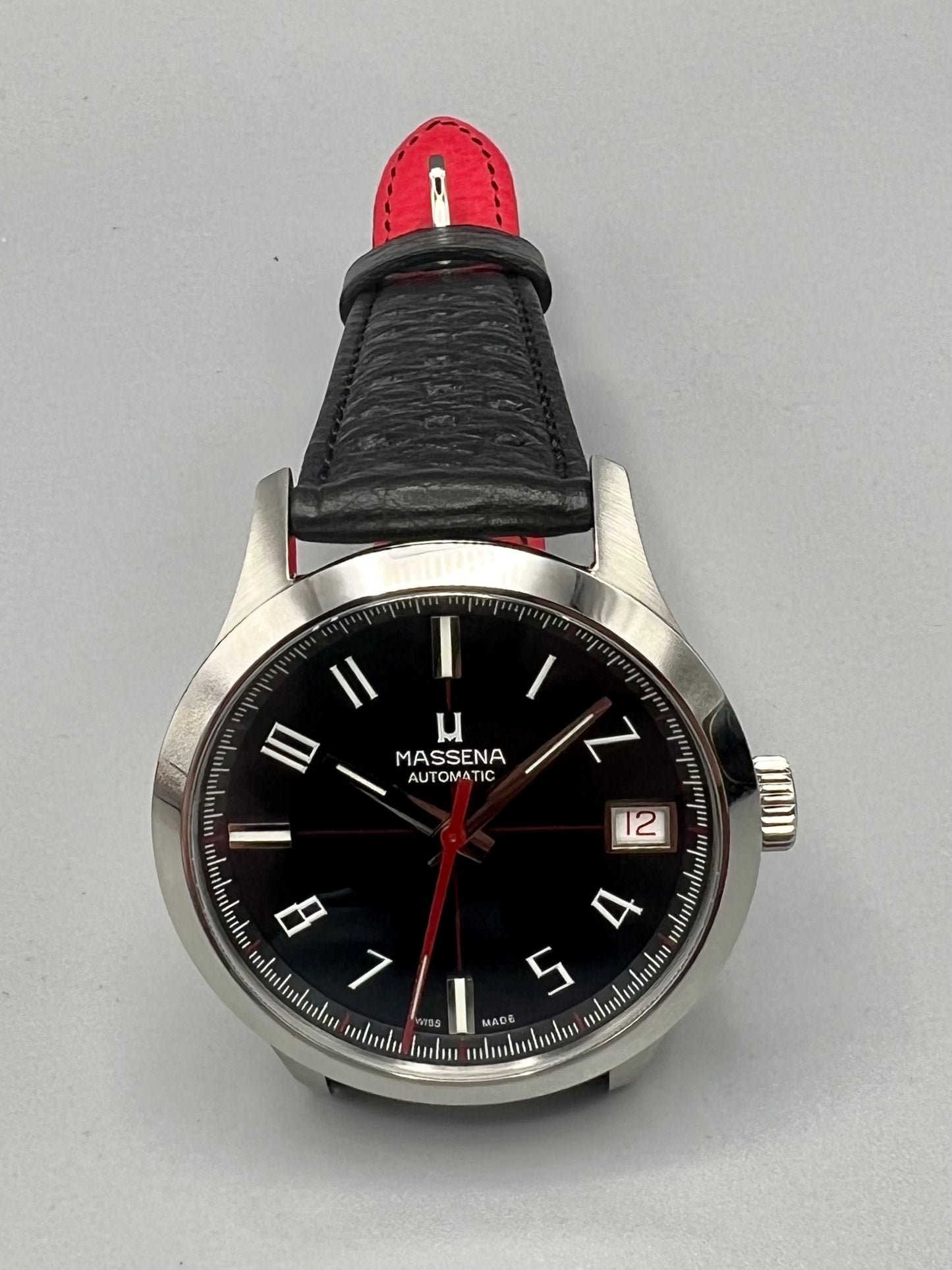 Massena LAB Dato Racer, 1970s inspired, Sports Watch, Unused New, Full Set