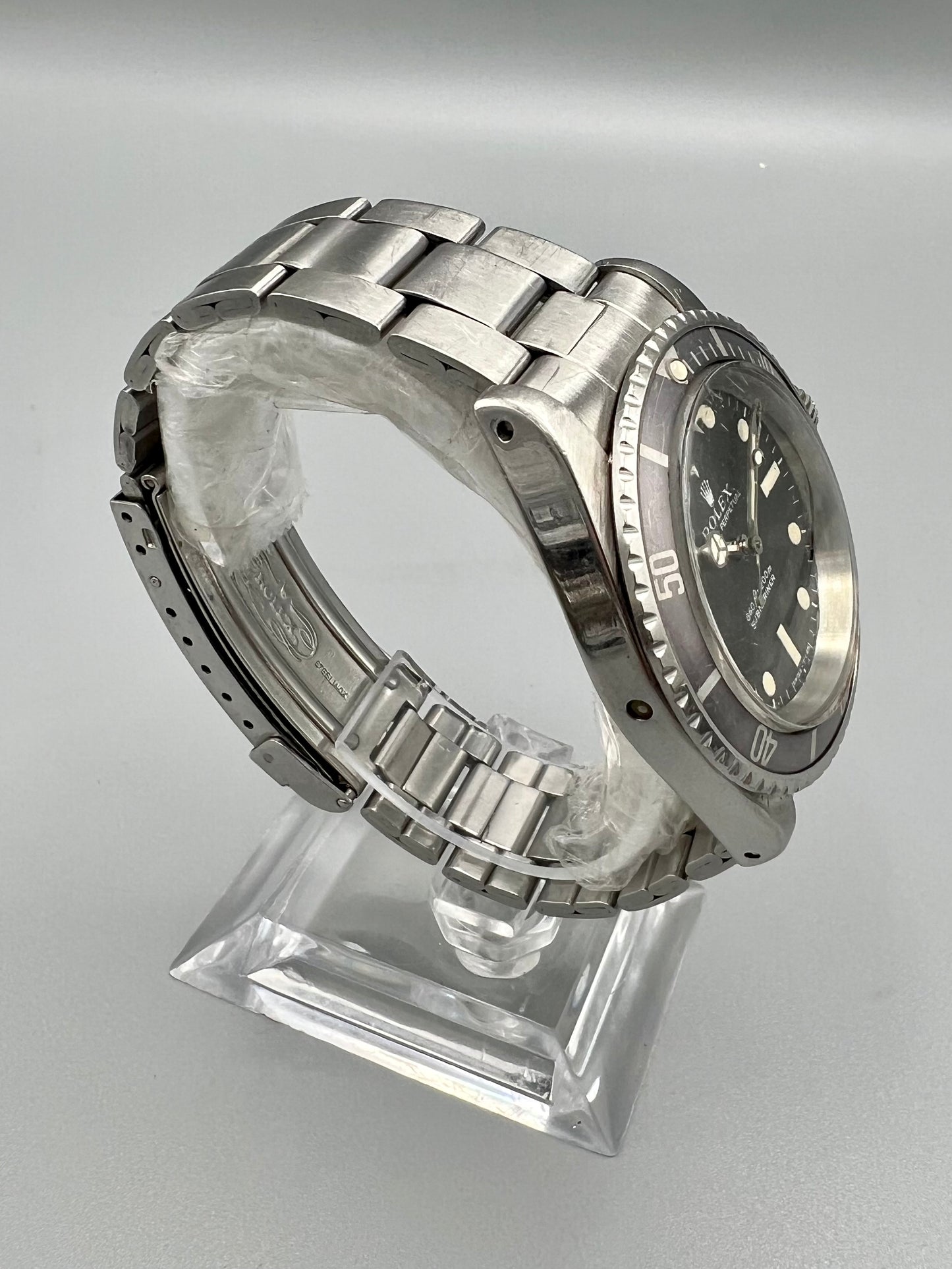 Rolex Ref 5513 Submariner COMEX, RARE early model, with helium escape valve, ghost bezel, 1971