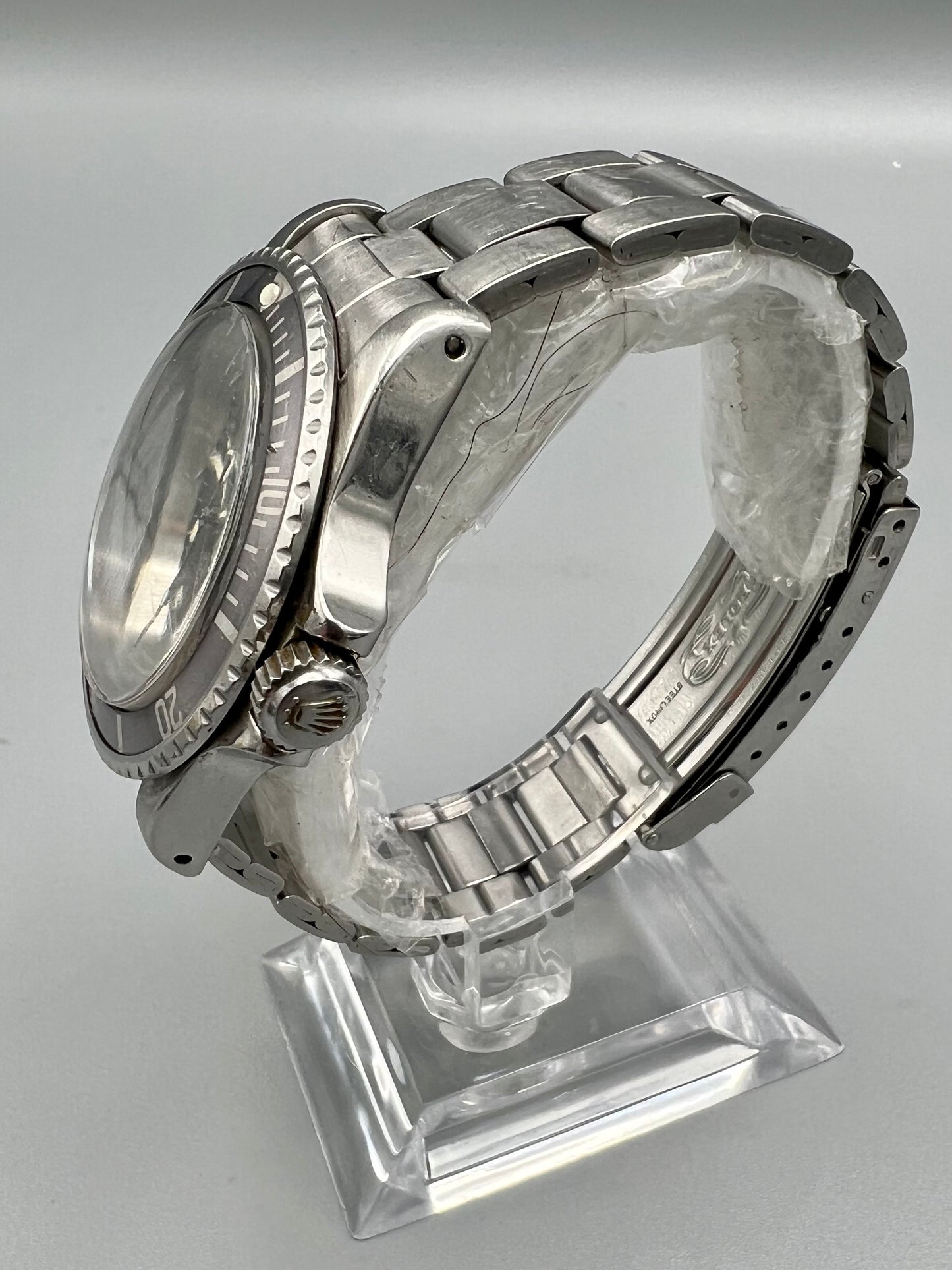 Rolex Ref 5513 Submariner COMEX, RARE early model, with helium escape valve, ghost bezel, 1971