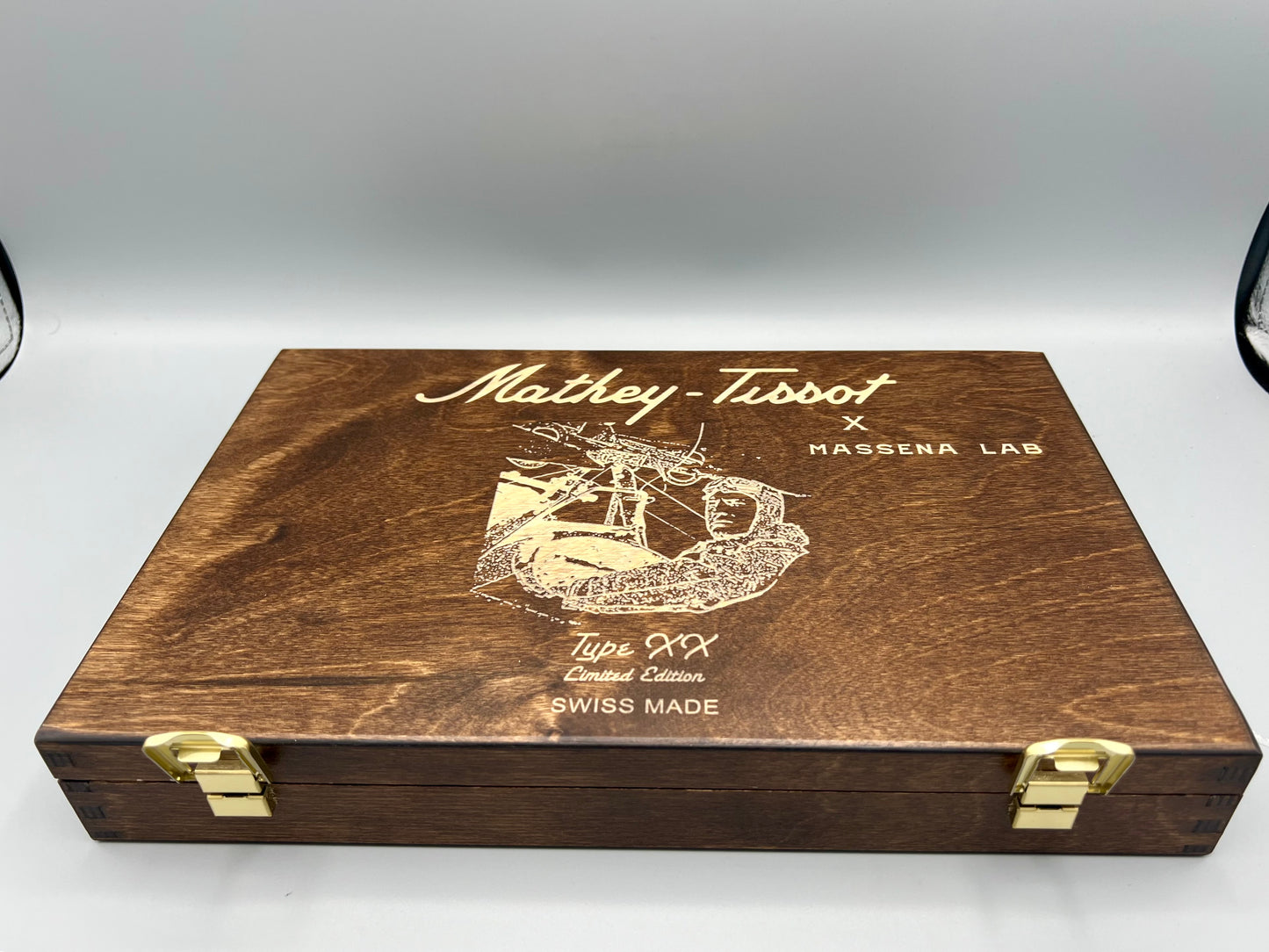 Mathey-Tissot Type XX Tribute X Massena LAB Flyback Chronograph, Limited Edition of 25, Unused 2023