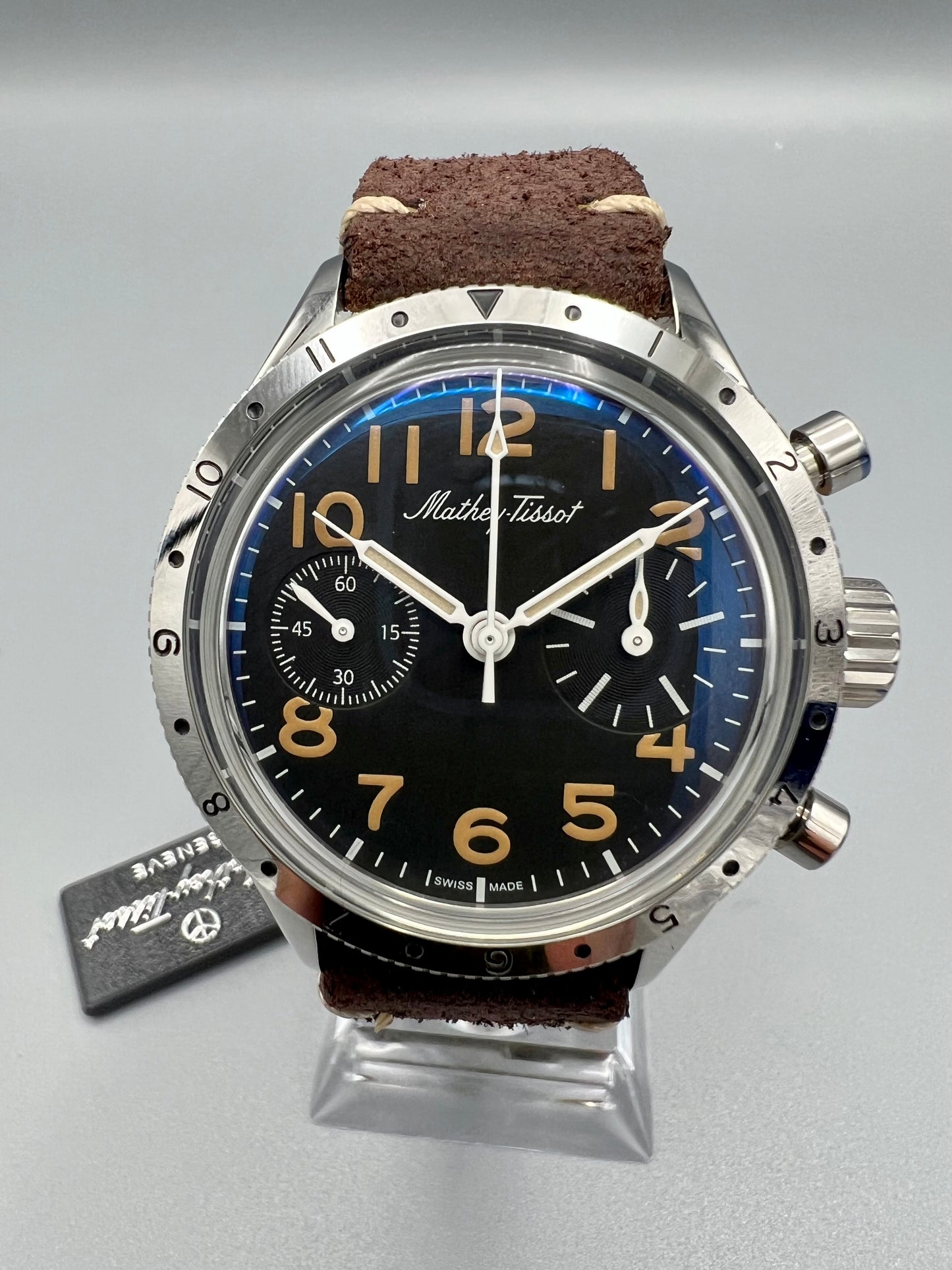 Mathey-Tissot Type XX Tribute X Massena LAB Flyback Chronograph, Limited Edition of 25, Unused 2023