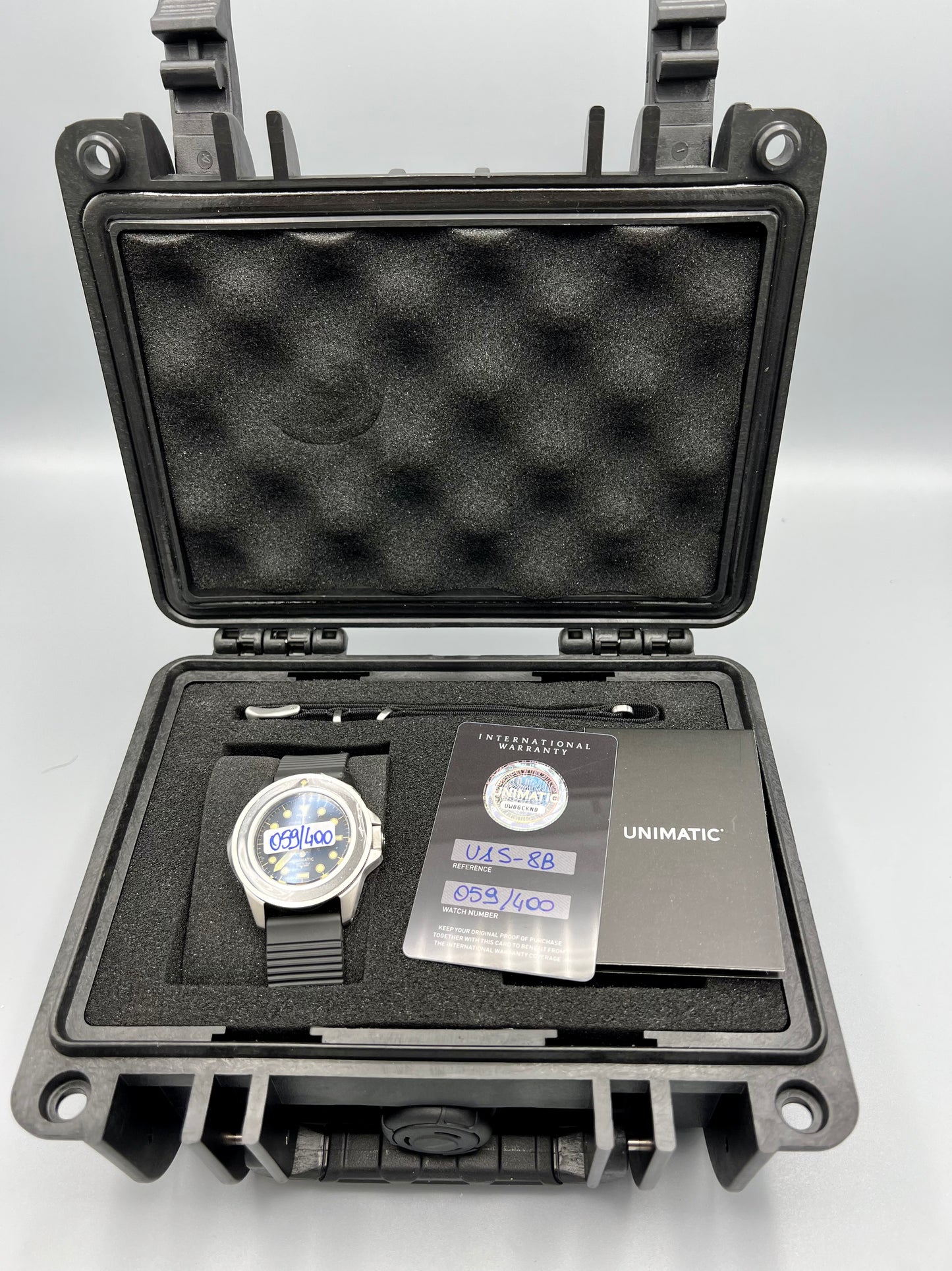 Unimatic Modello Uno ‘Series 8’ U1S-8B, Limited Edition of 400, Unused 2023