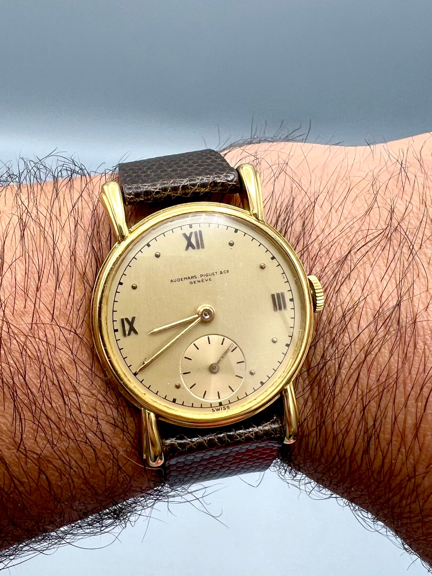 Audemars Piguet Extremely Rare and Very Special Manual Wind Cal. VZSS, Serial Number 51960, Early 1940s