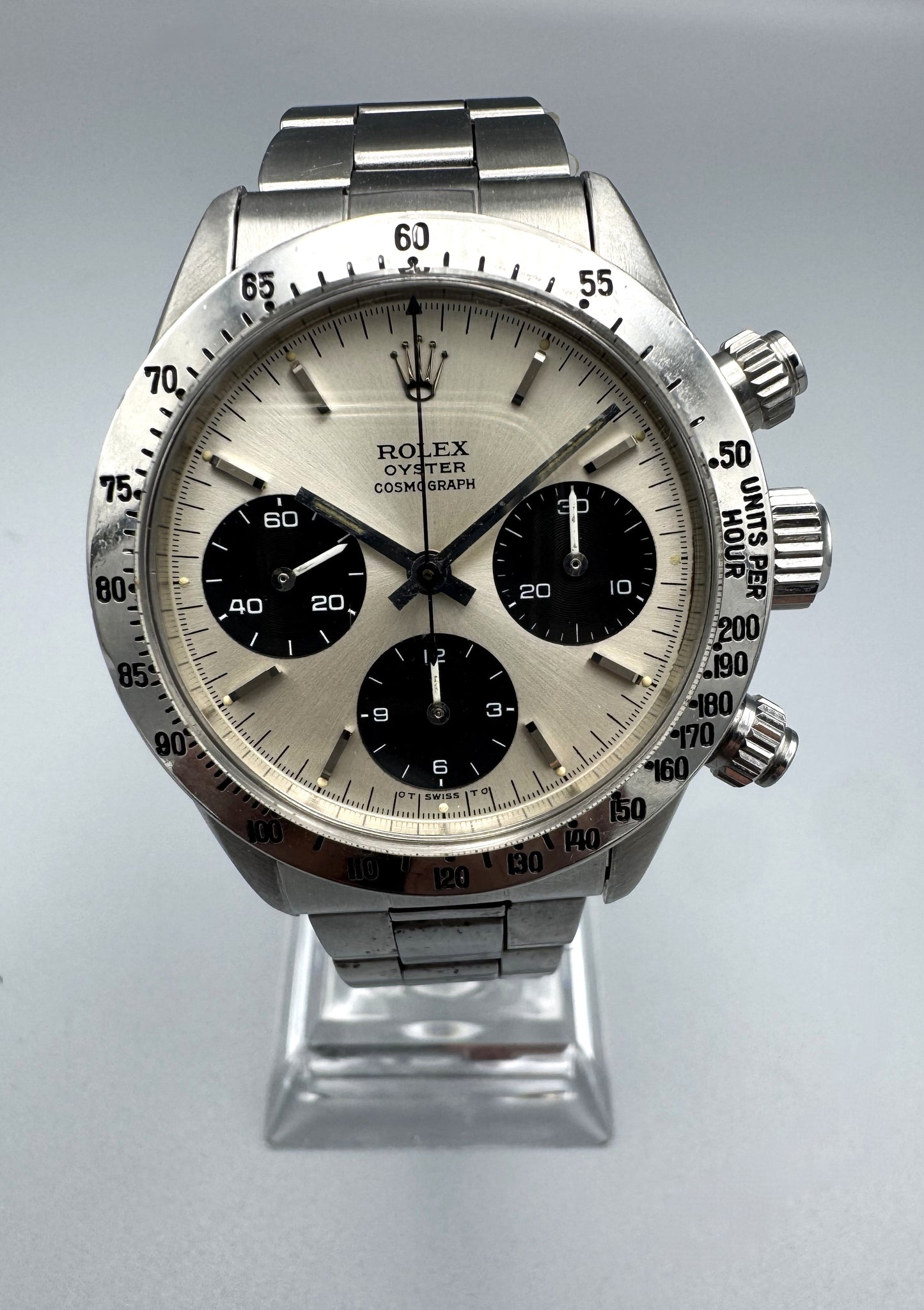 Rolex Daytona Ref. 6265, Circa 1971–72 “Sigma” Cosmograph Dial, Accompanied by Rolex Presentation Box