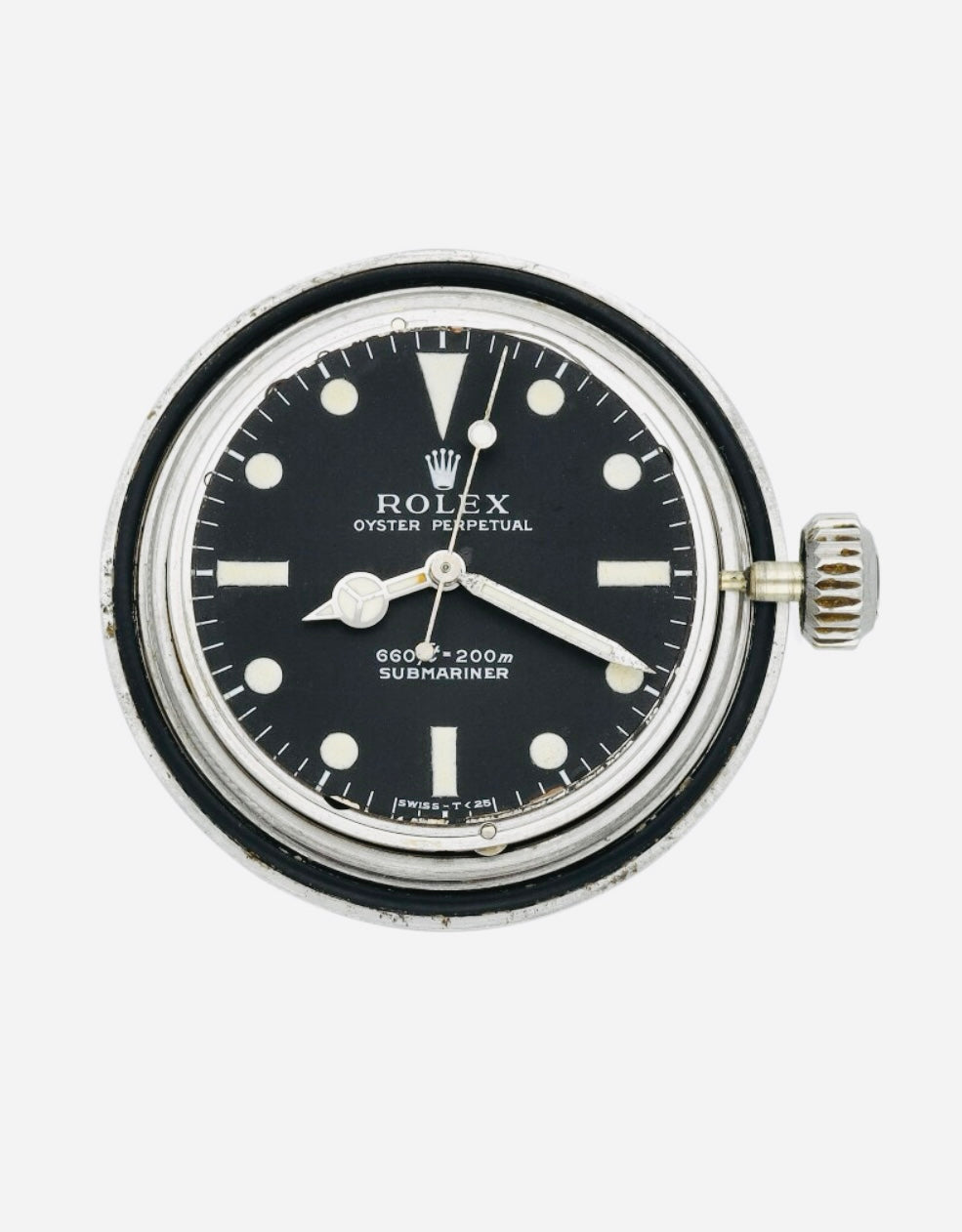 Rolex Ref 5513 Submariner COMEX, RARE early model, with helium escape valve, ghost bezel, 1971