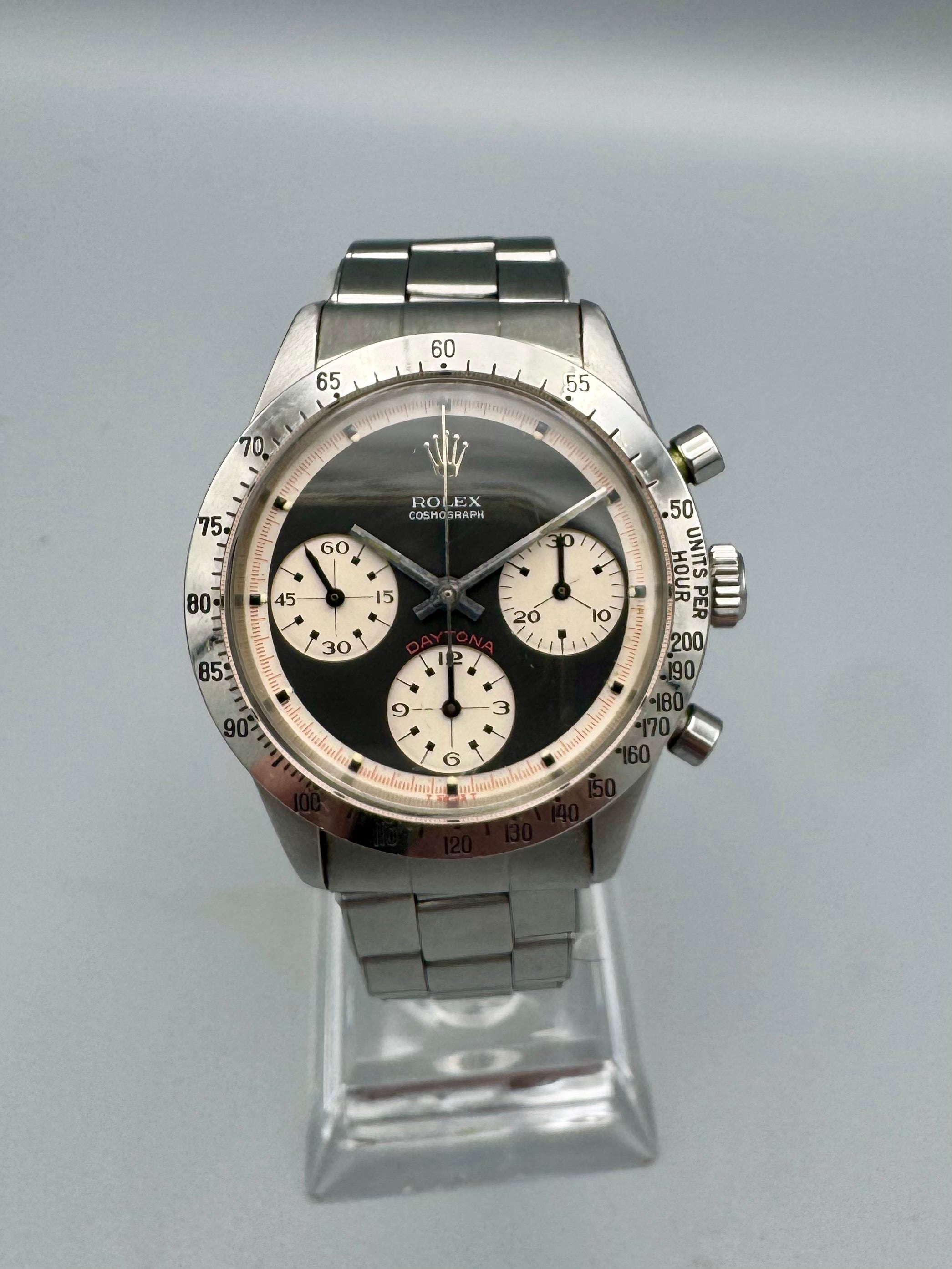 Rela＊pono様オーダー Rolex 6239 Paul Newman Reverse Panda Warranty Papers and Box 1971
