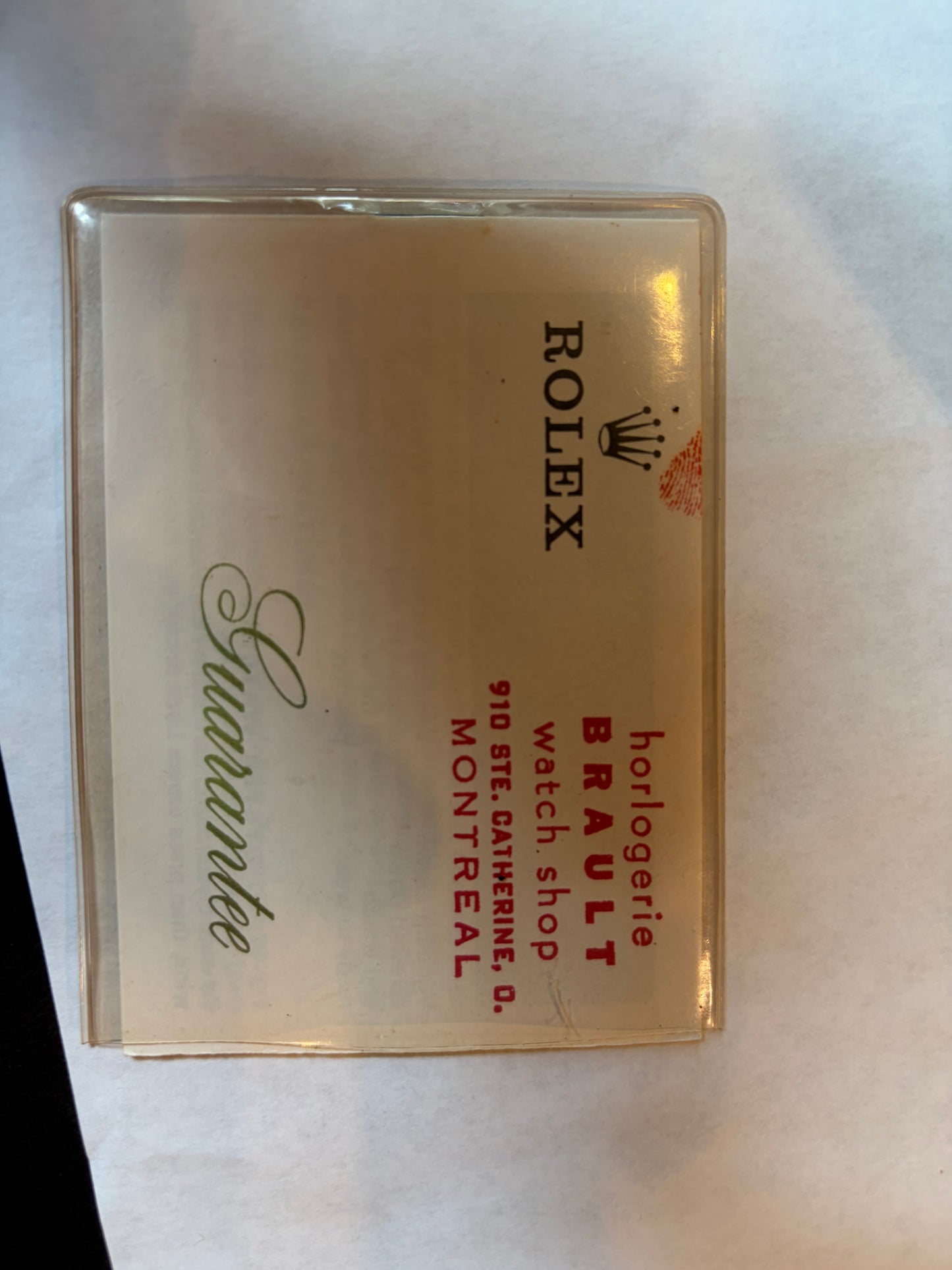 Rolex 6239 Paul Newman Reverse Panda Warranty Papers and Box 1971