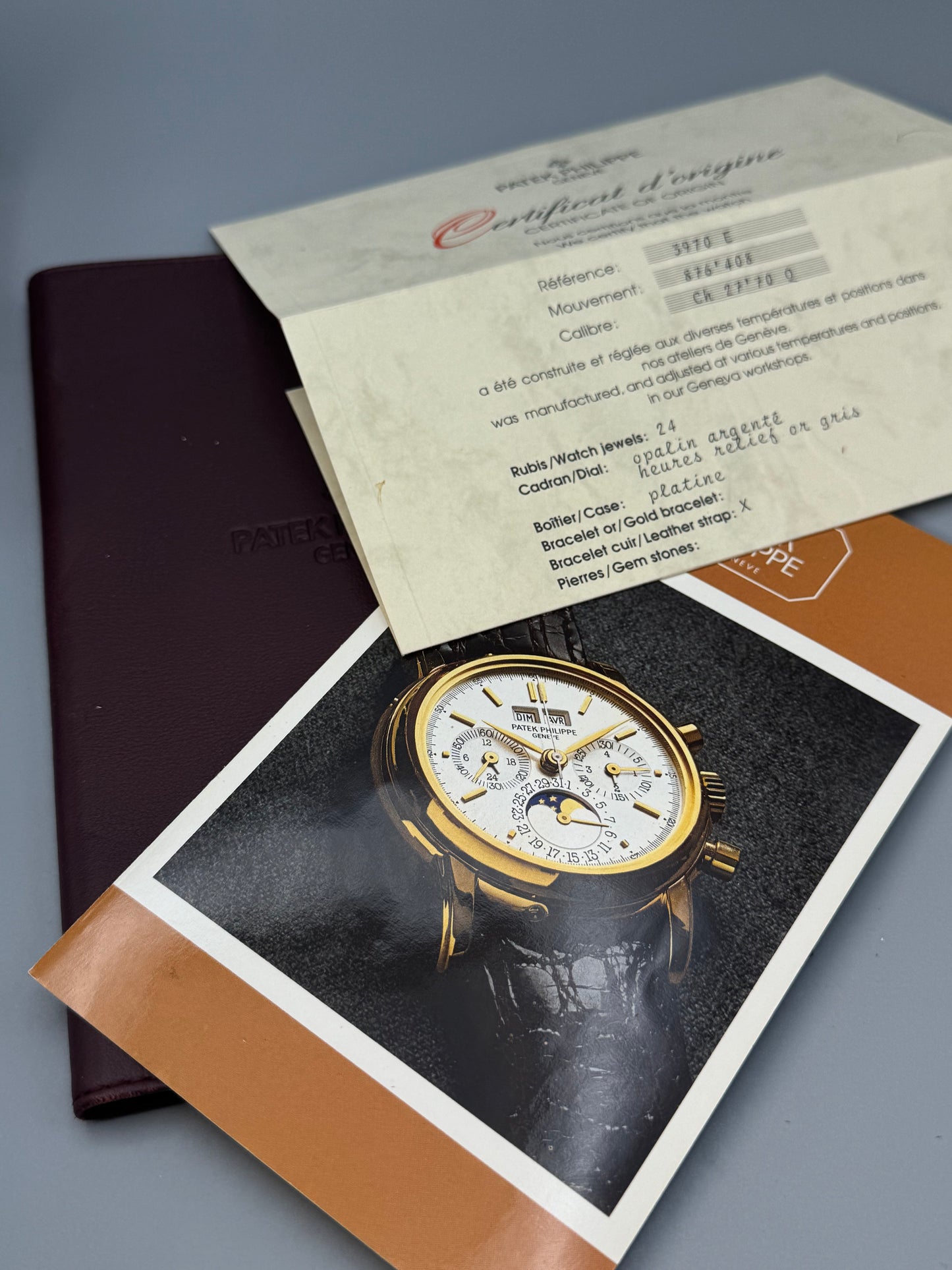 Patek Philippe 3970P-012 1993