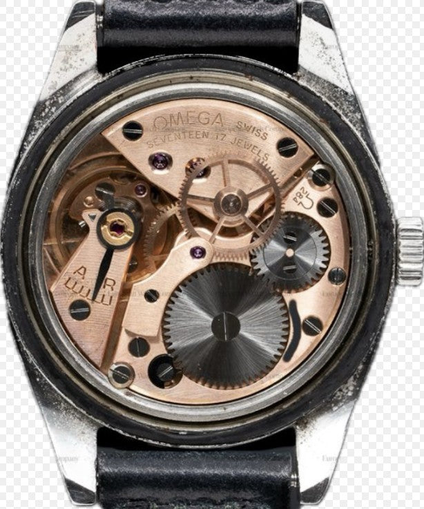 Omega 2914-3 SC Vintage 2914 Railmaster, First Series, Gilt Dial, 1958