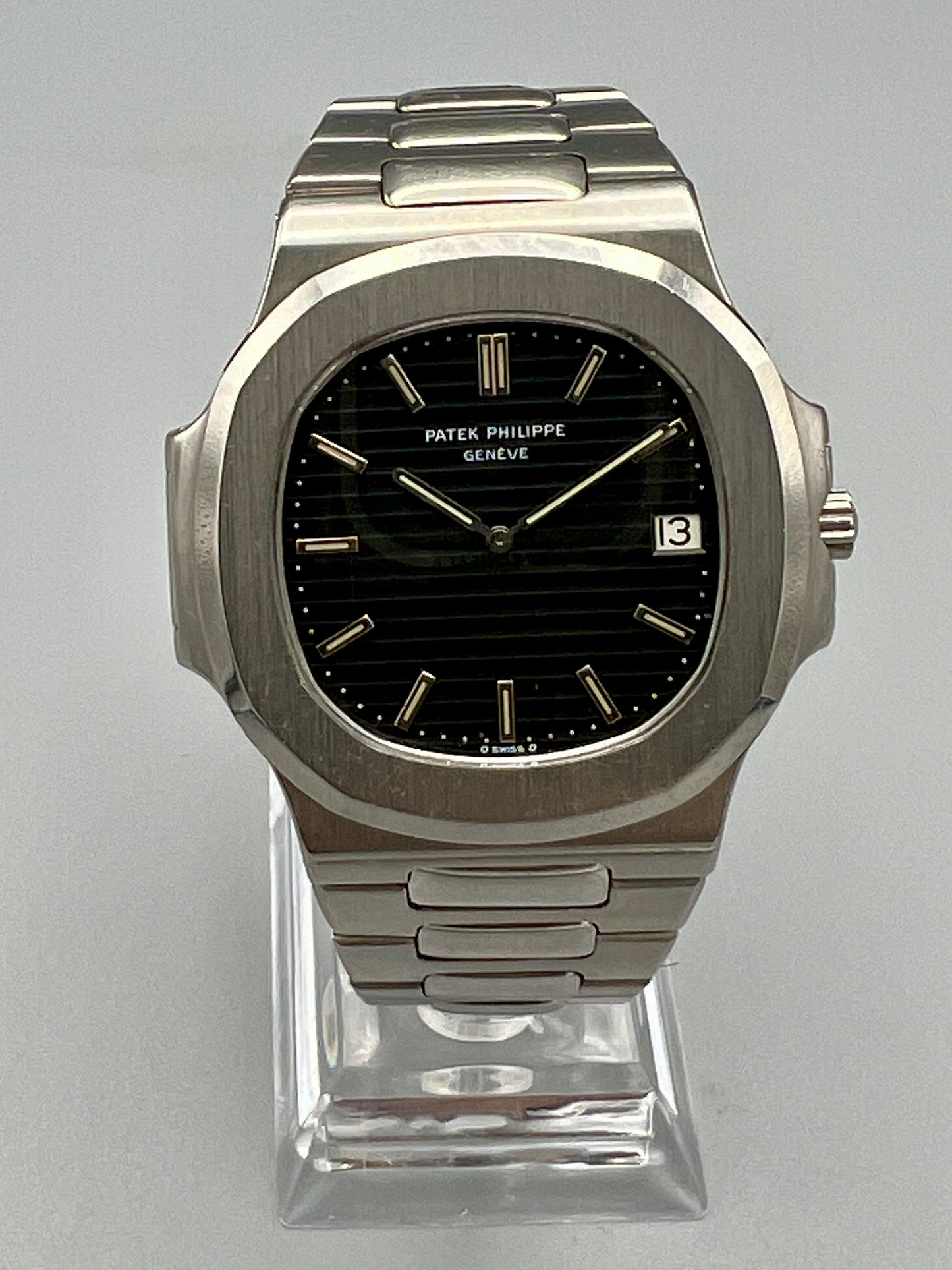 Patek Philippe Ref 3700/1A Early Type 2 Dial from 1978 Unpolished Incredible Dial