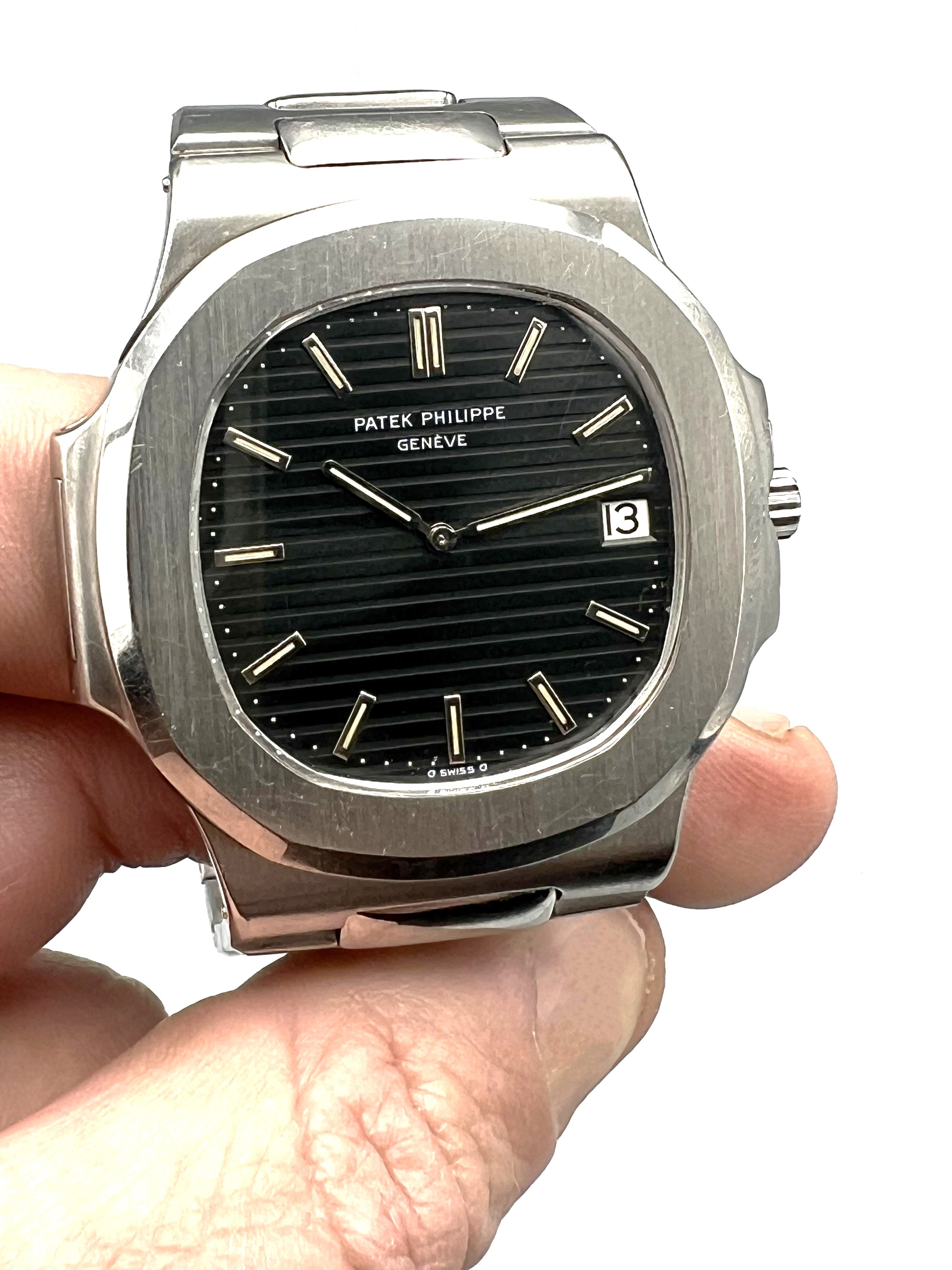 Patek Philippe Ref 3700 1A Early Type 2 Dial from 1978 Unpolished