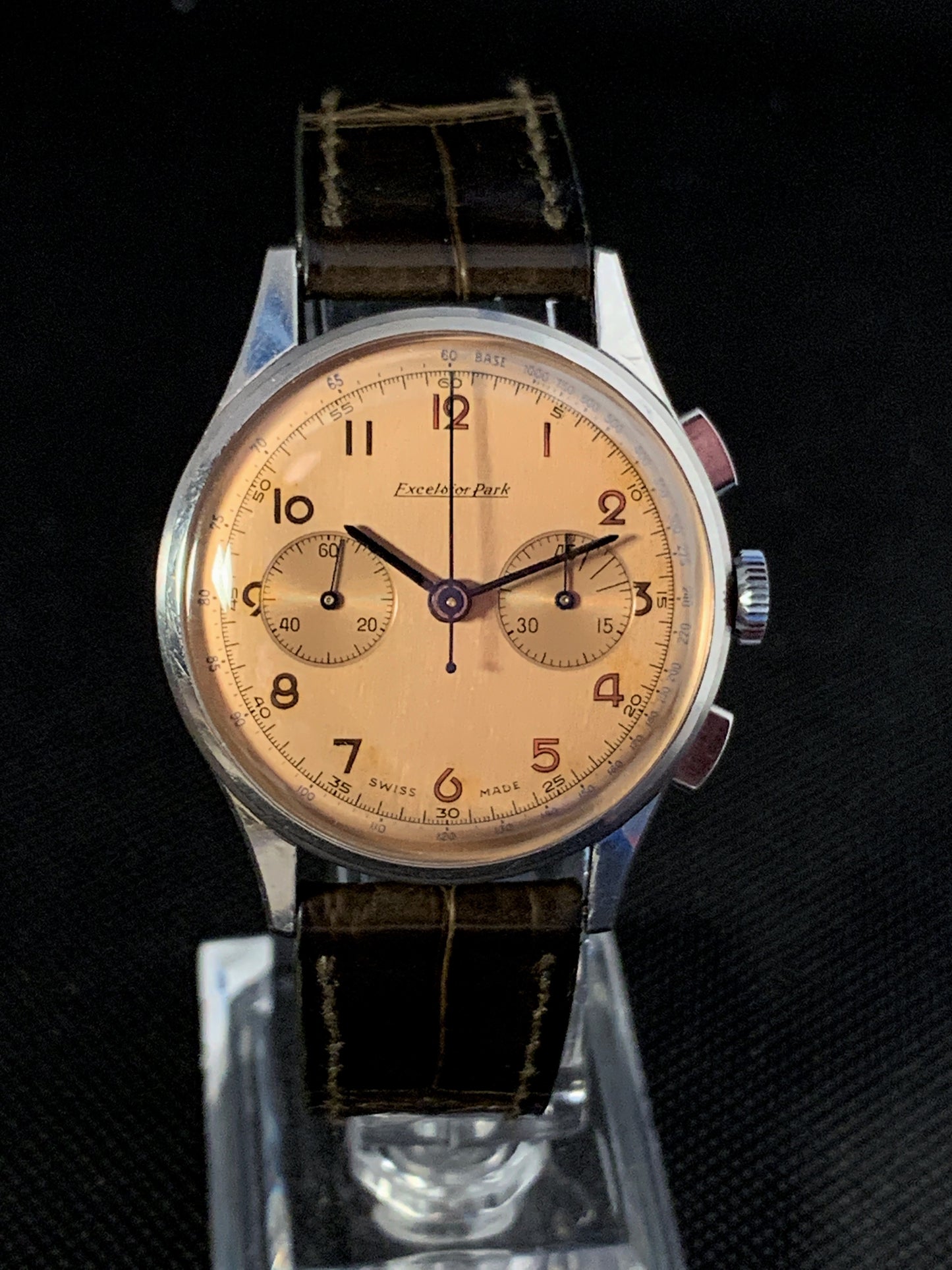 Excelsior Park Cal 40 EP Doctor’s Chronograph 1950s