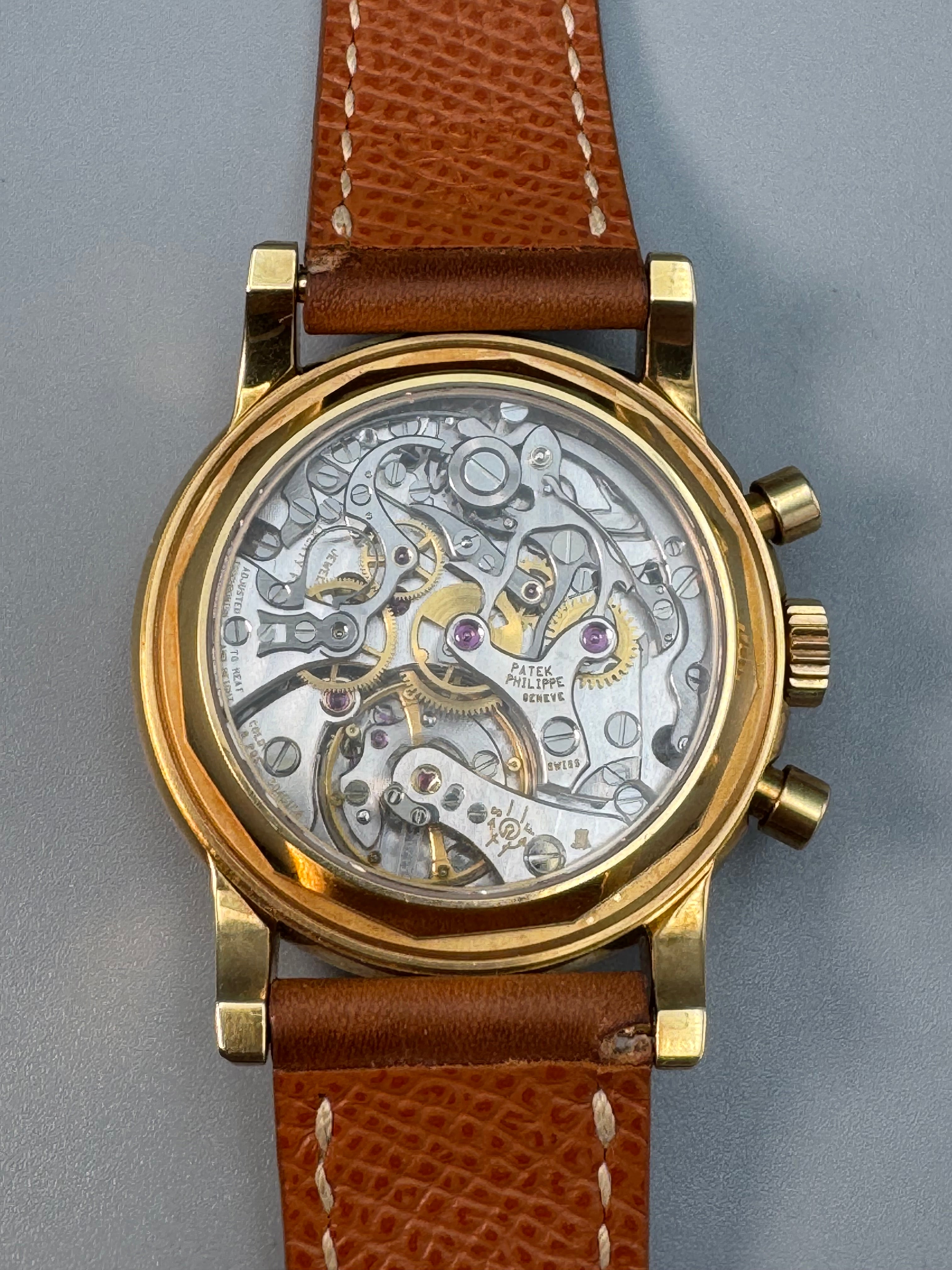 【未使用】PATEK PHILIPPE＊ゴルフセット Patek Philippe 3970EJ 1996 Full Set, Unpolished 