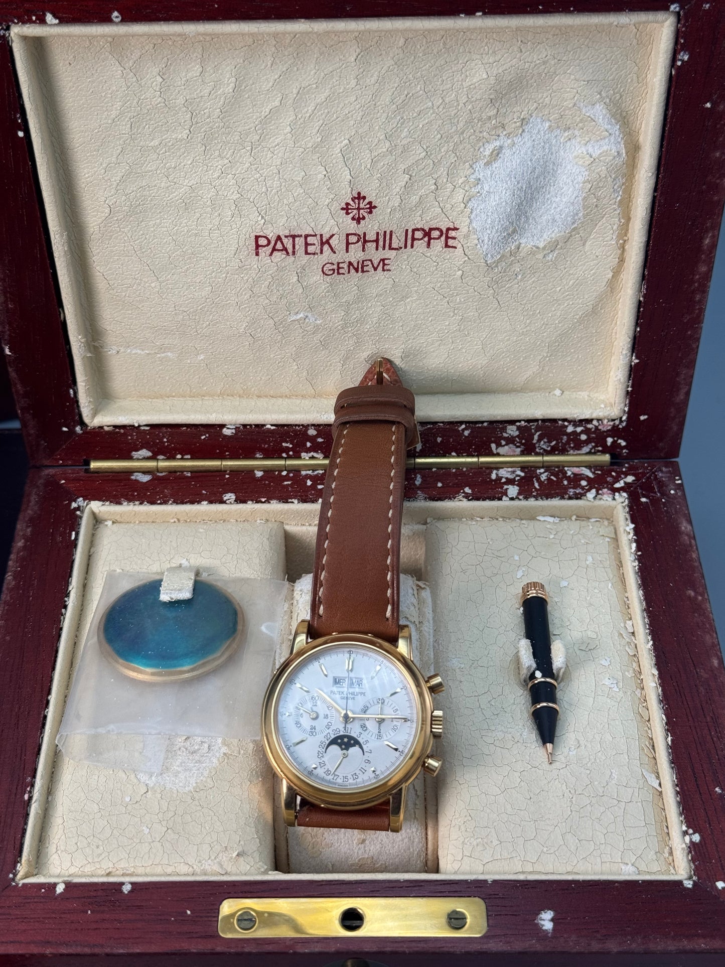 Patek Philippe 3970EJ 1996 Full Set, Unpolished "Safe Queen"