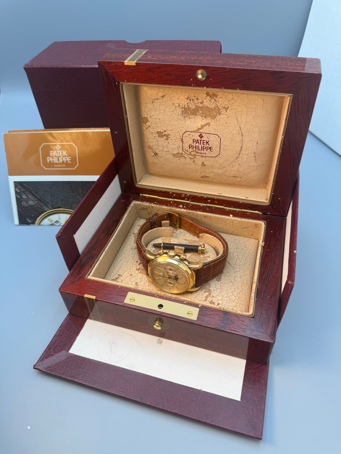 Patek Philippe 3970 EJ, Rare and Flawless Second Series, 1988