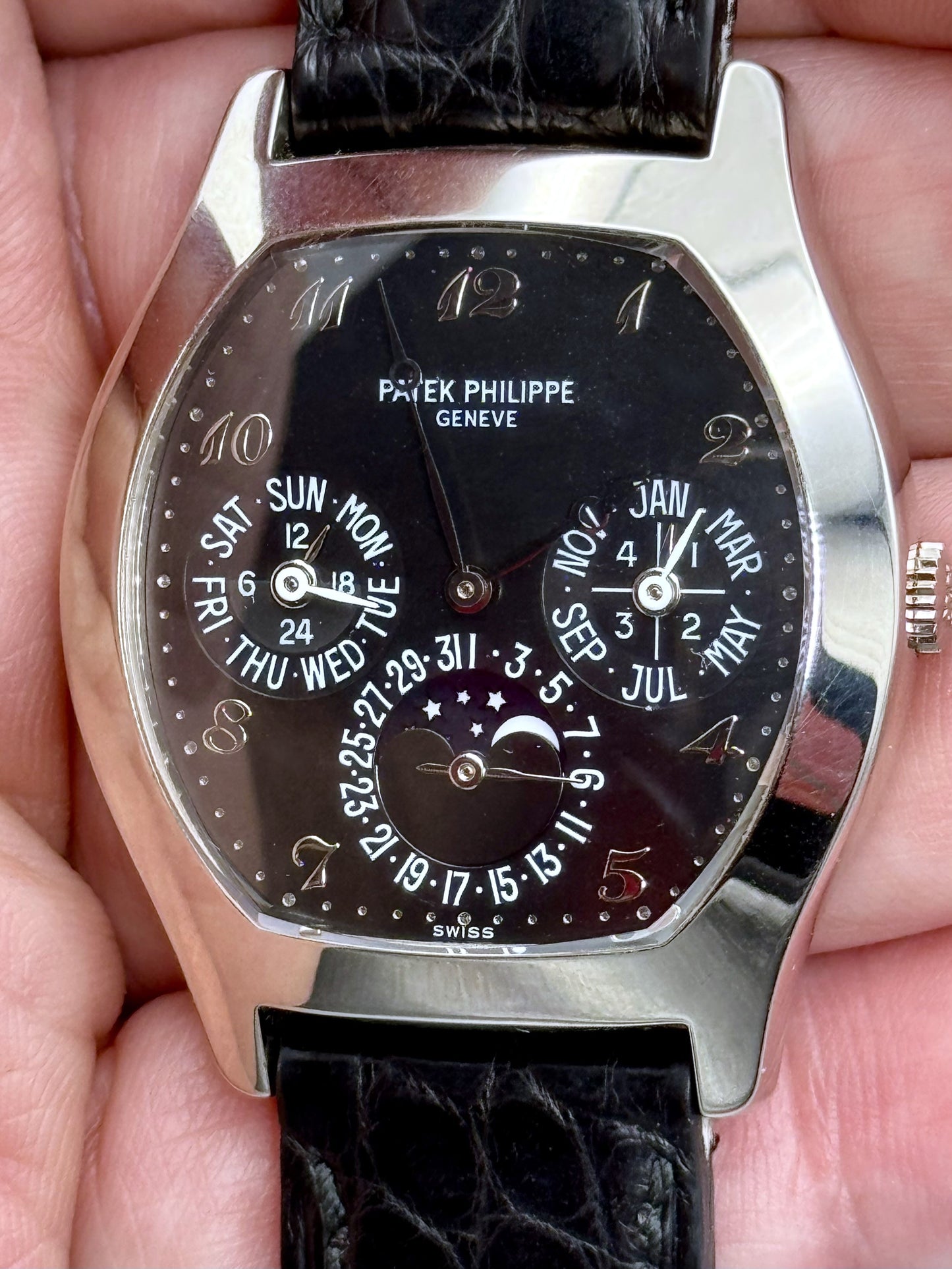 Patek Phillipe Ref 5041 G, Very Rare Reference, Excellent Condition, 1999