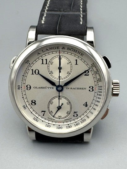 A Lange & Sohne 1815 Rattrapante Ref 425.025 Platinum Limited Edition of 200 Unused