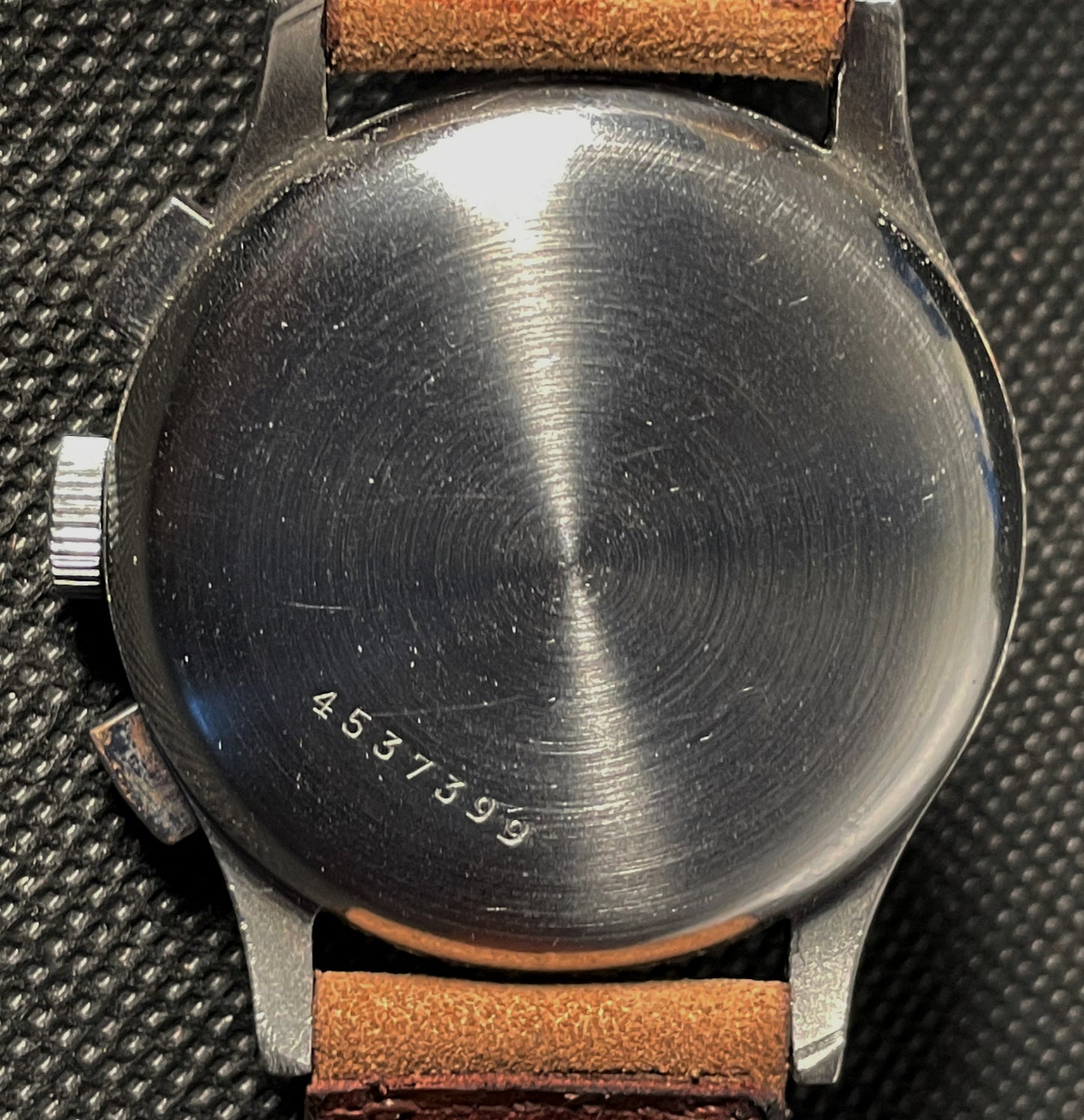 Doxa Rare 38mm Doxa Antimagnetic Chronograph, Snail Gilt Dial, Unpolished 38mm circa 1940s