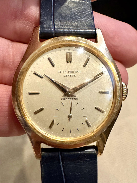 Patek Philippe Ref 565 Rose Calatrava Freccero Dial 1952 Extremely Rare