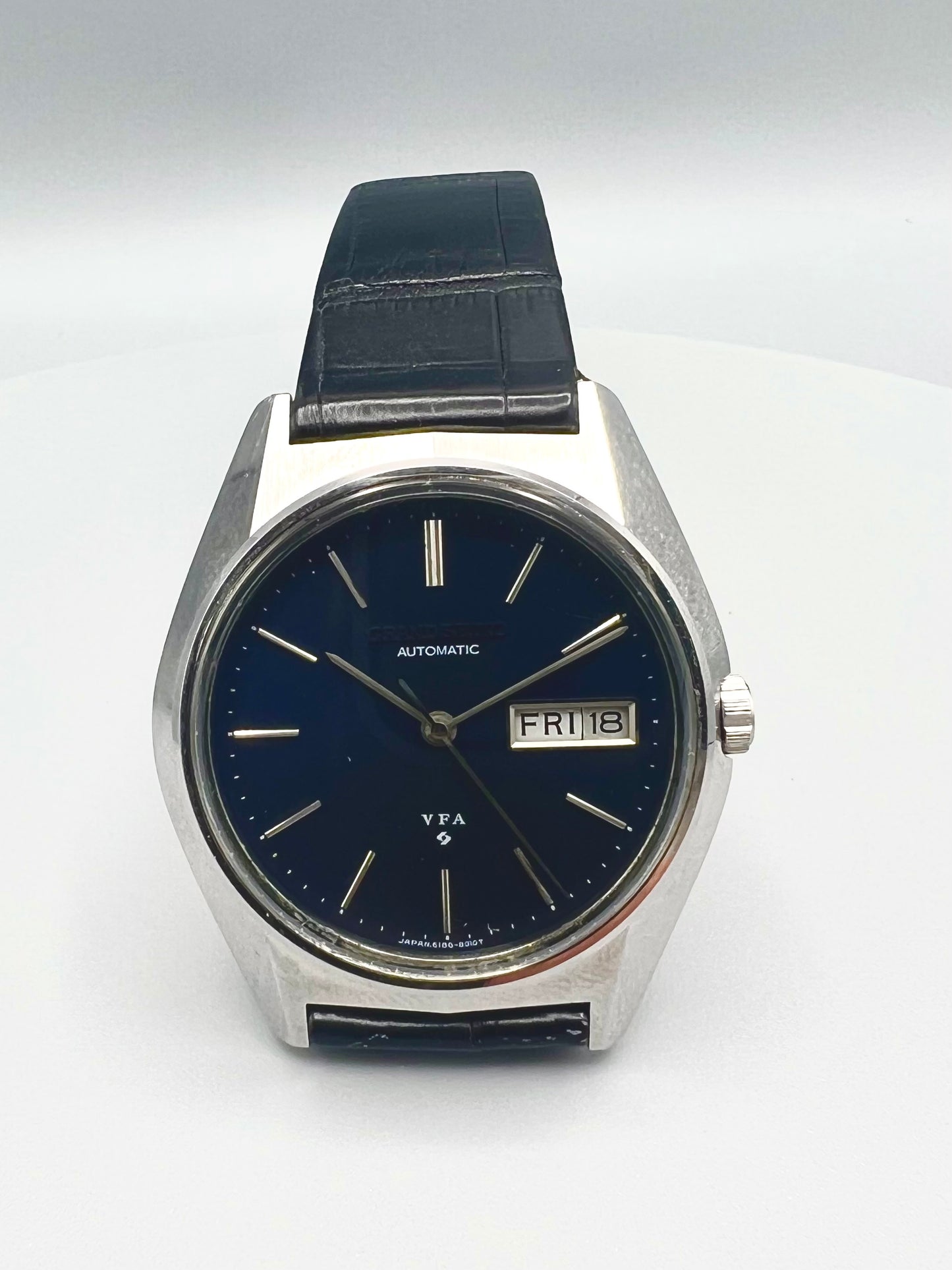 Grand Seiko VFA Reference 6186-8000-G, Rare Blue Dial, 1973